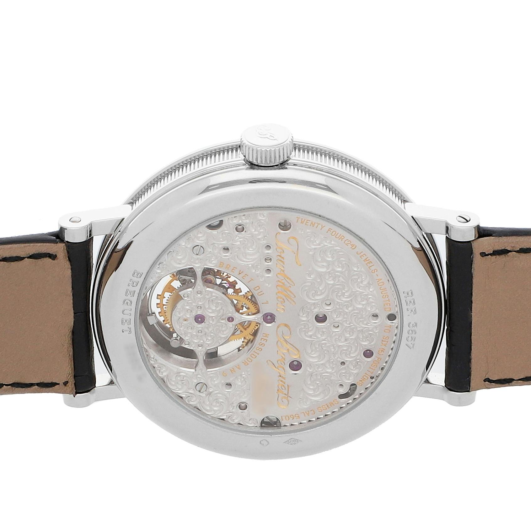 Pre Owned Breguet Classique Tourbillon 3657PT 12 9V6 Govberg