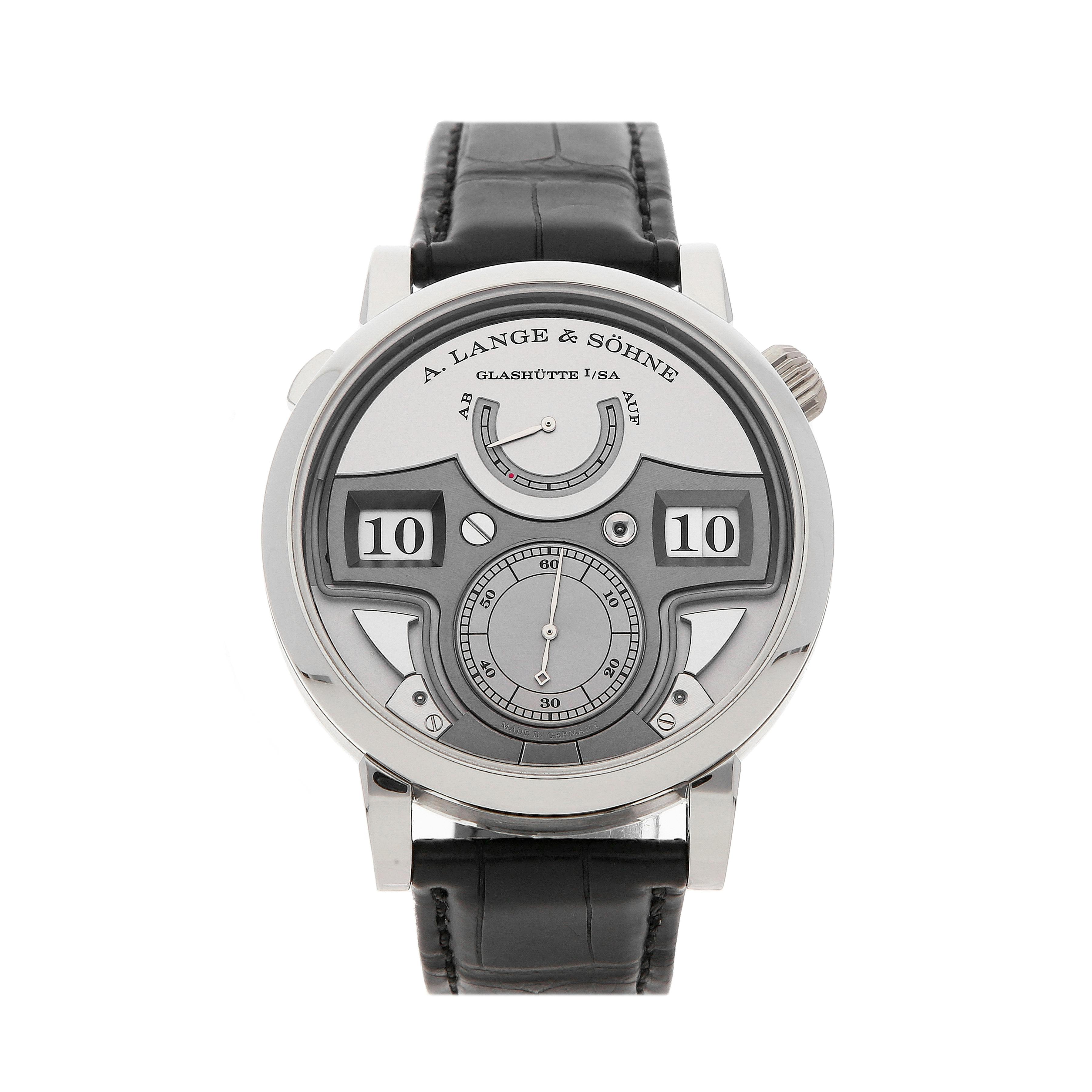 Pre Owned A. Lange S hne Zeitwerk 147.025 WatchBox