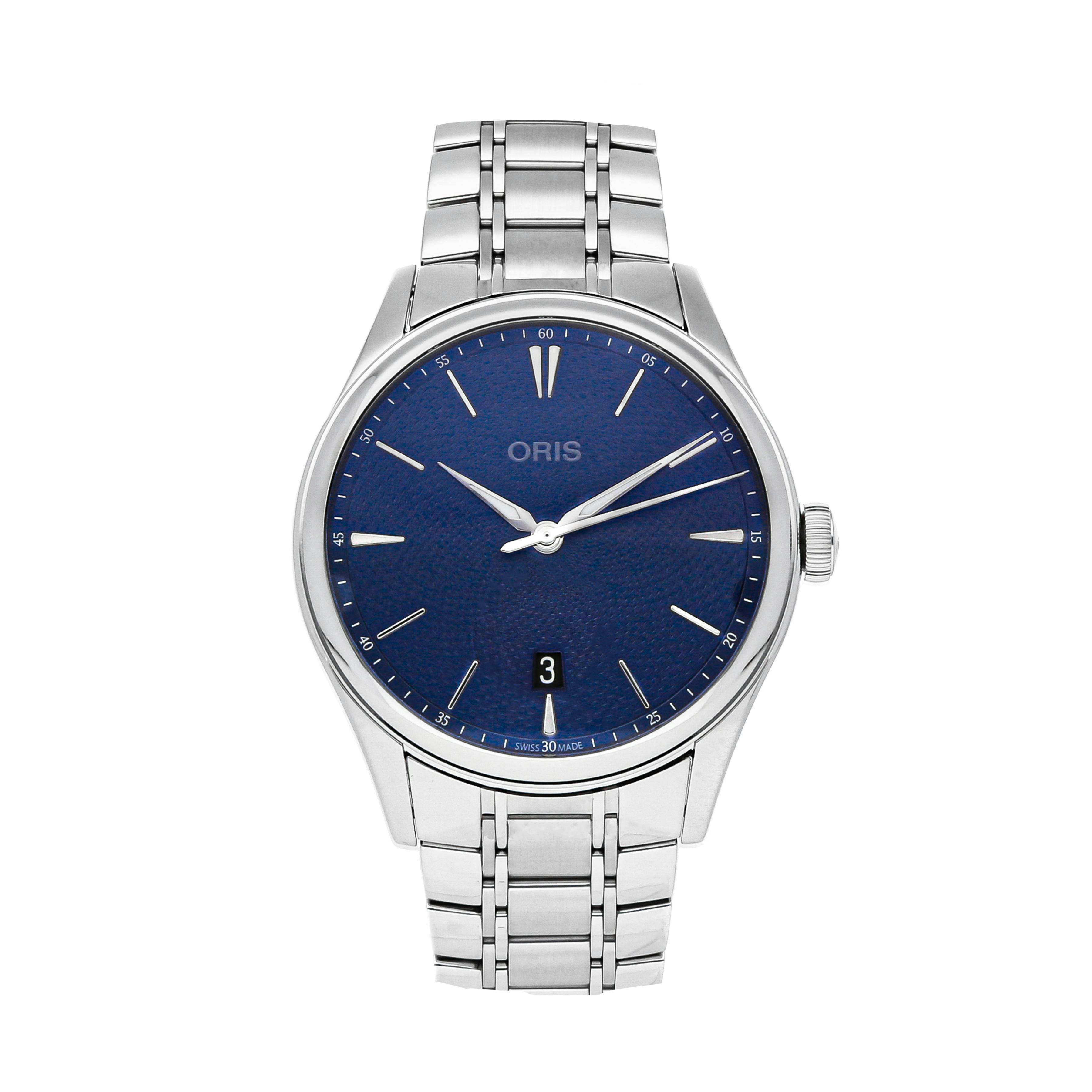 Oris artelier outlet date blue