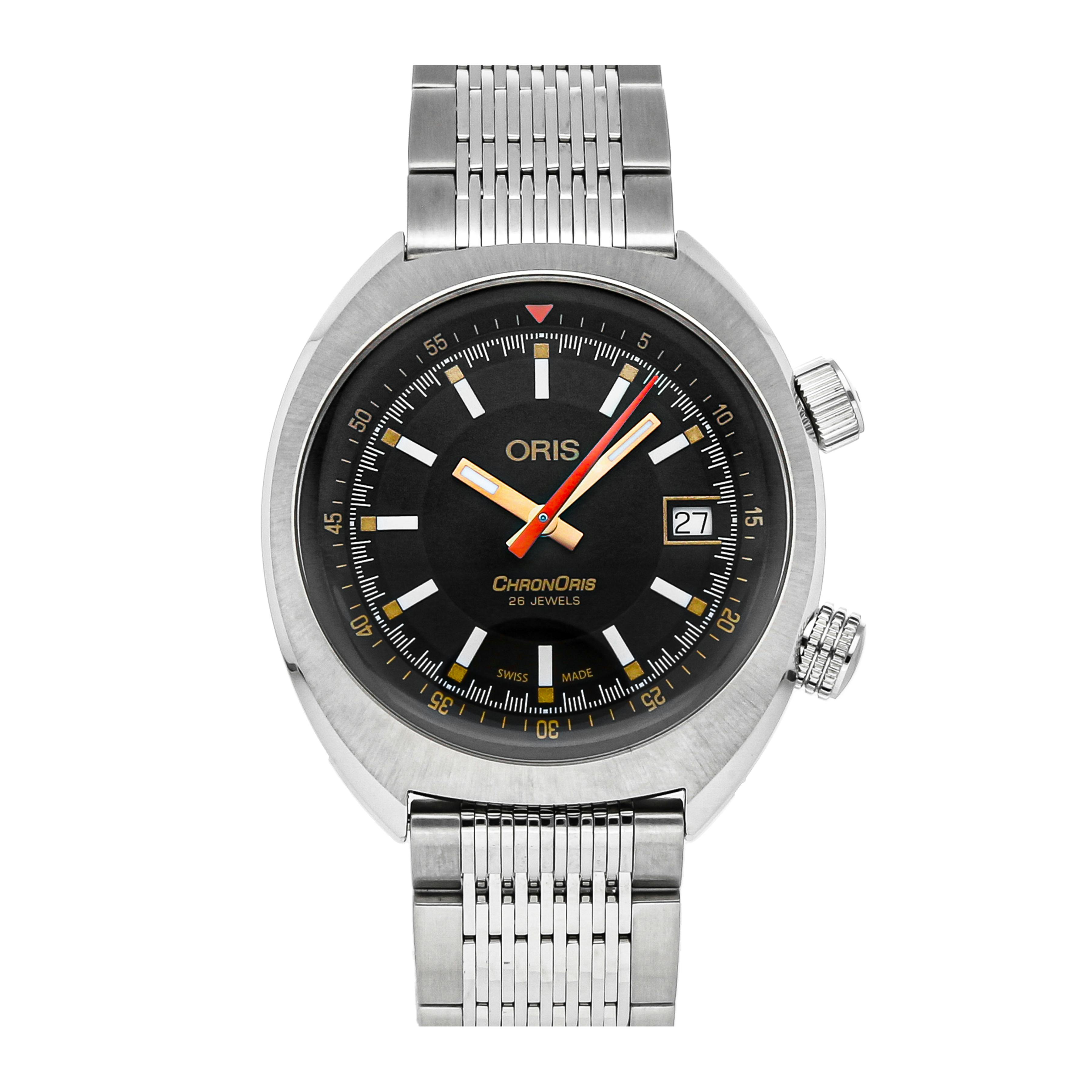 Pre Owned Oris Chronoris Movember Edition 2019 01 733 7737 4034