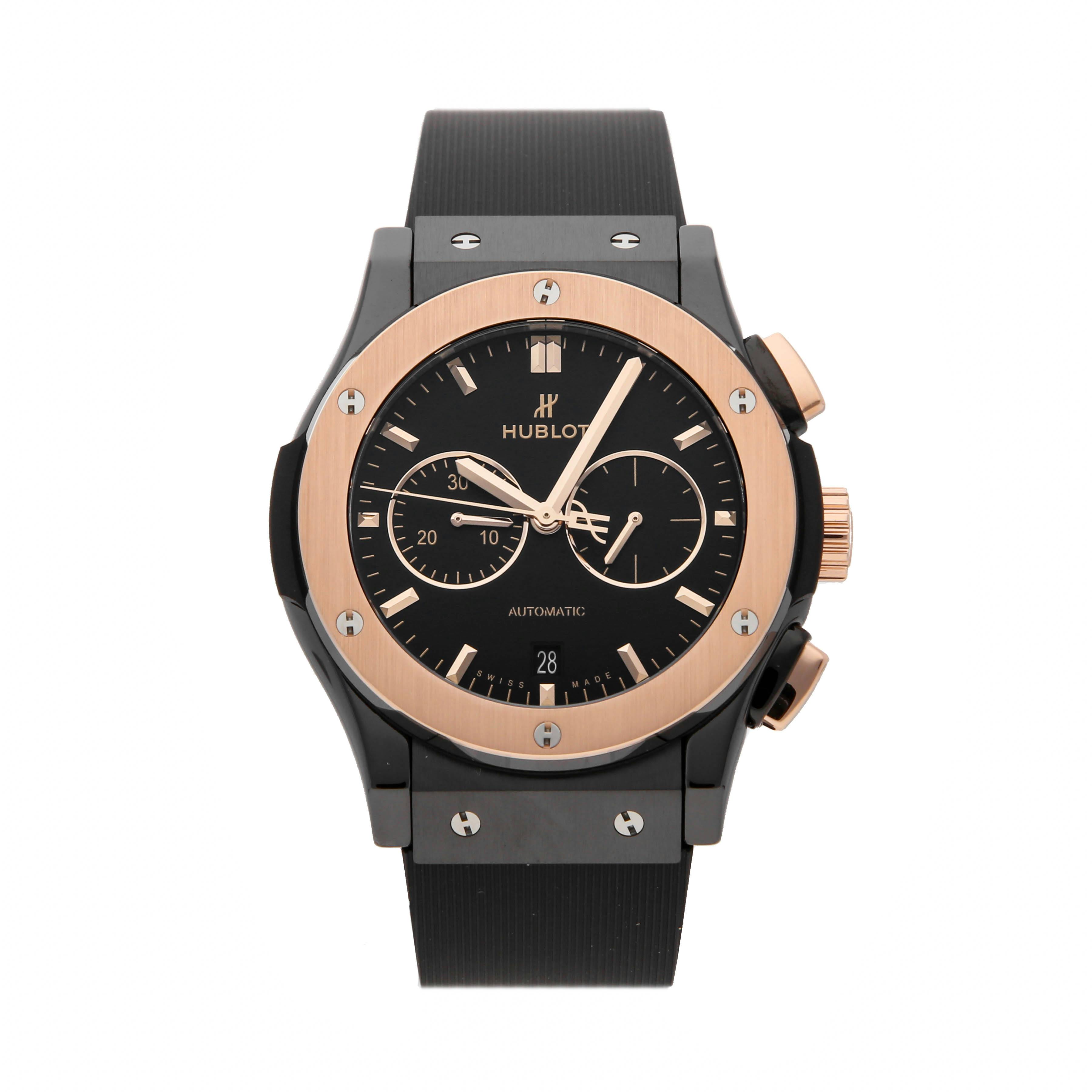 Pre owned outlet hublot classic fusion