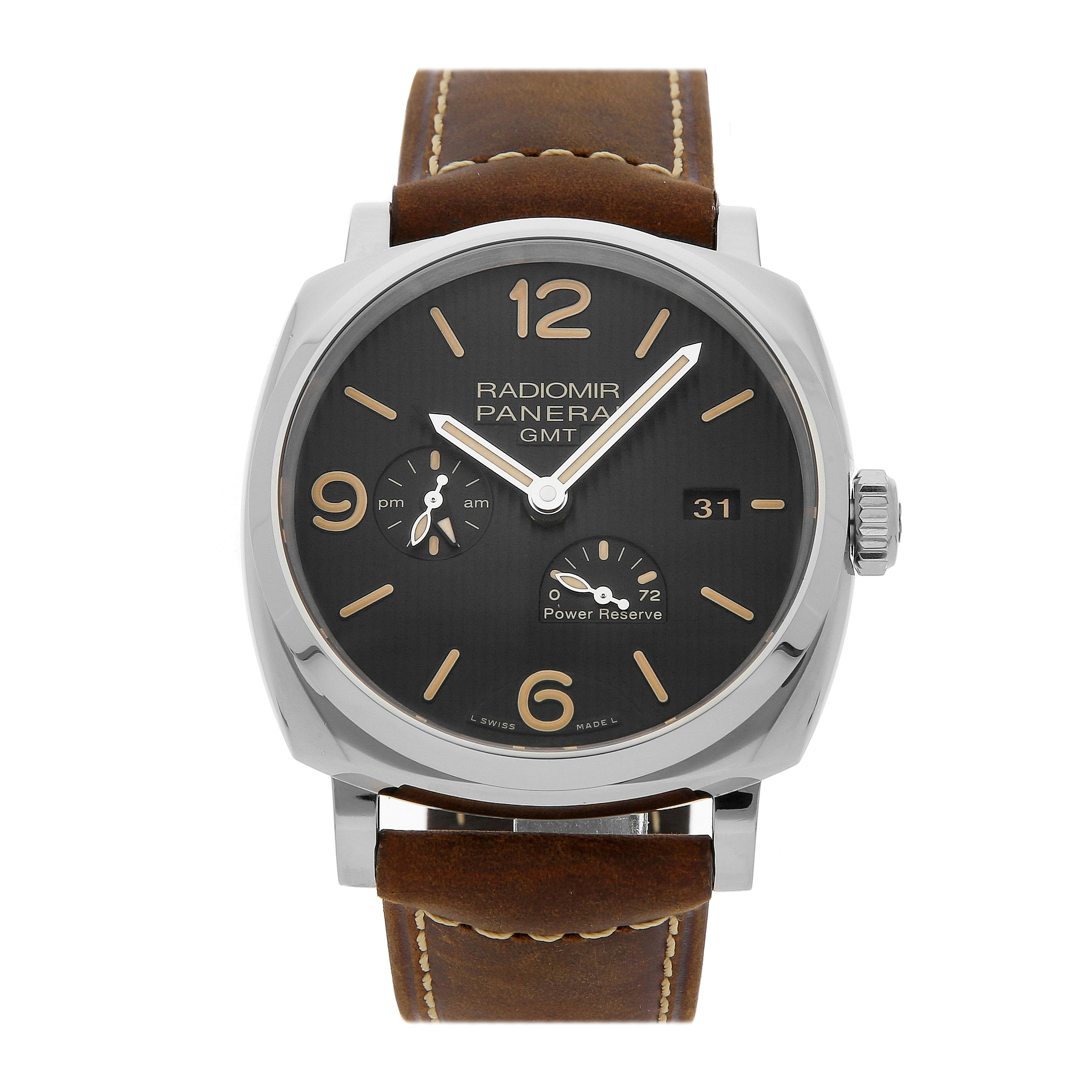 Pre Owned Panerai Radiomir 1940 GMT Power Reserve PAM 658 WatchBox