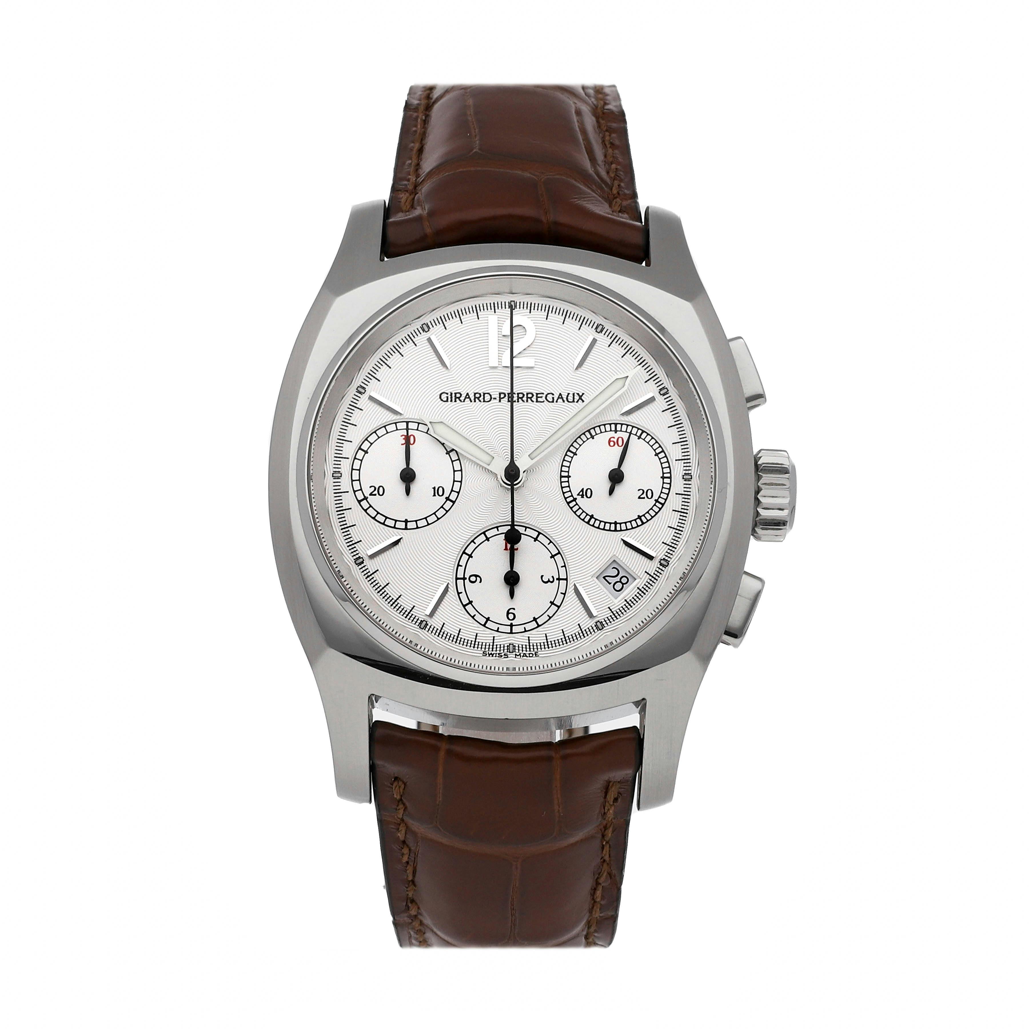 Pre Owned Girard Perregaux Classic Elegance Small Chronograph 2498