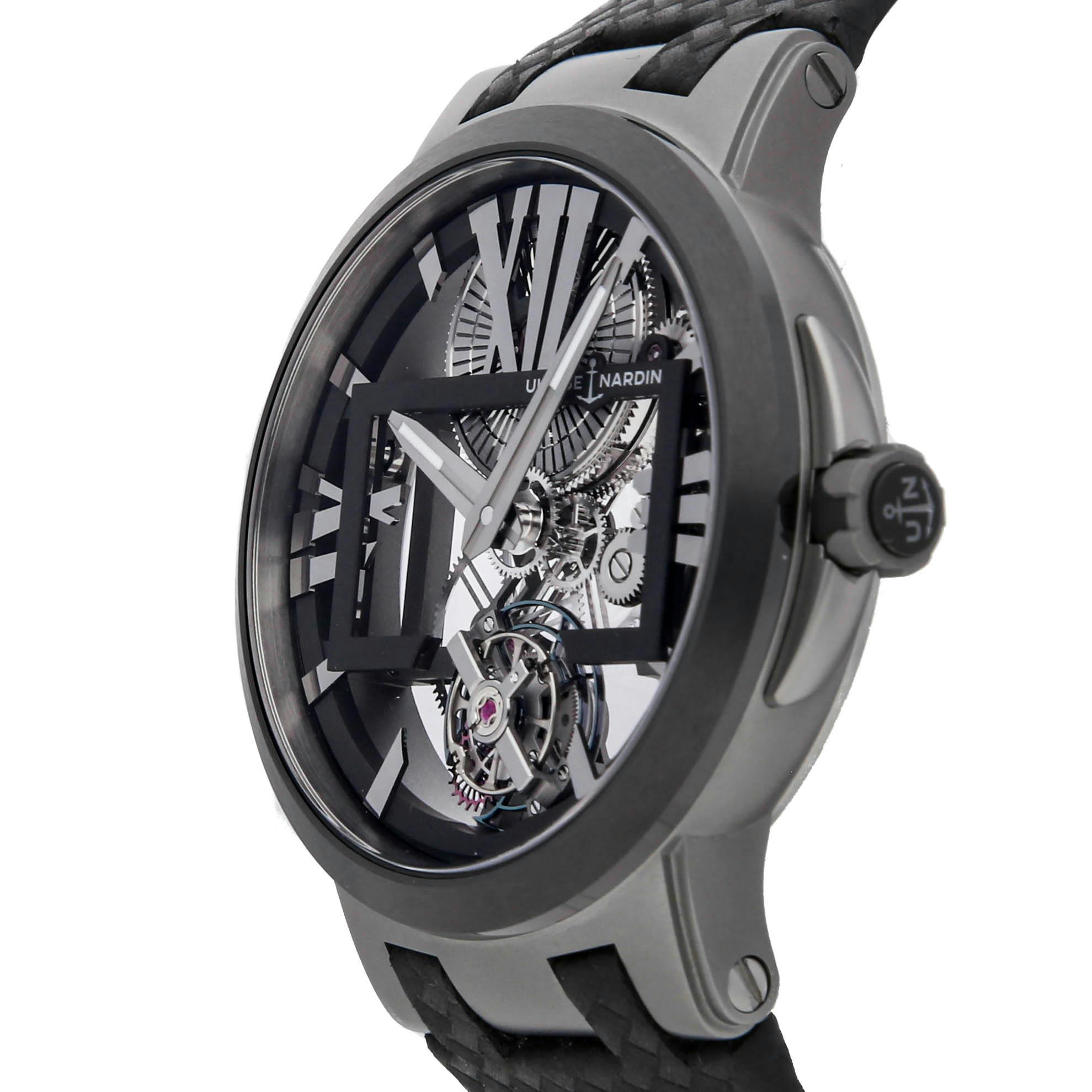 Pre Owned Ulysse Nardin Executive Skeleton Tourbillon 1713 139