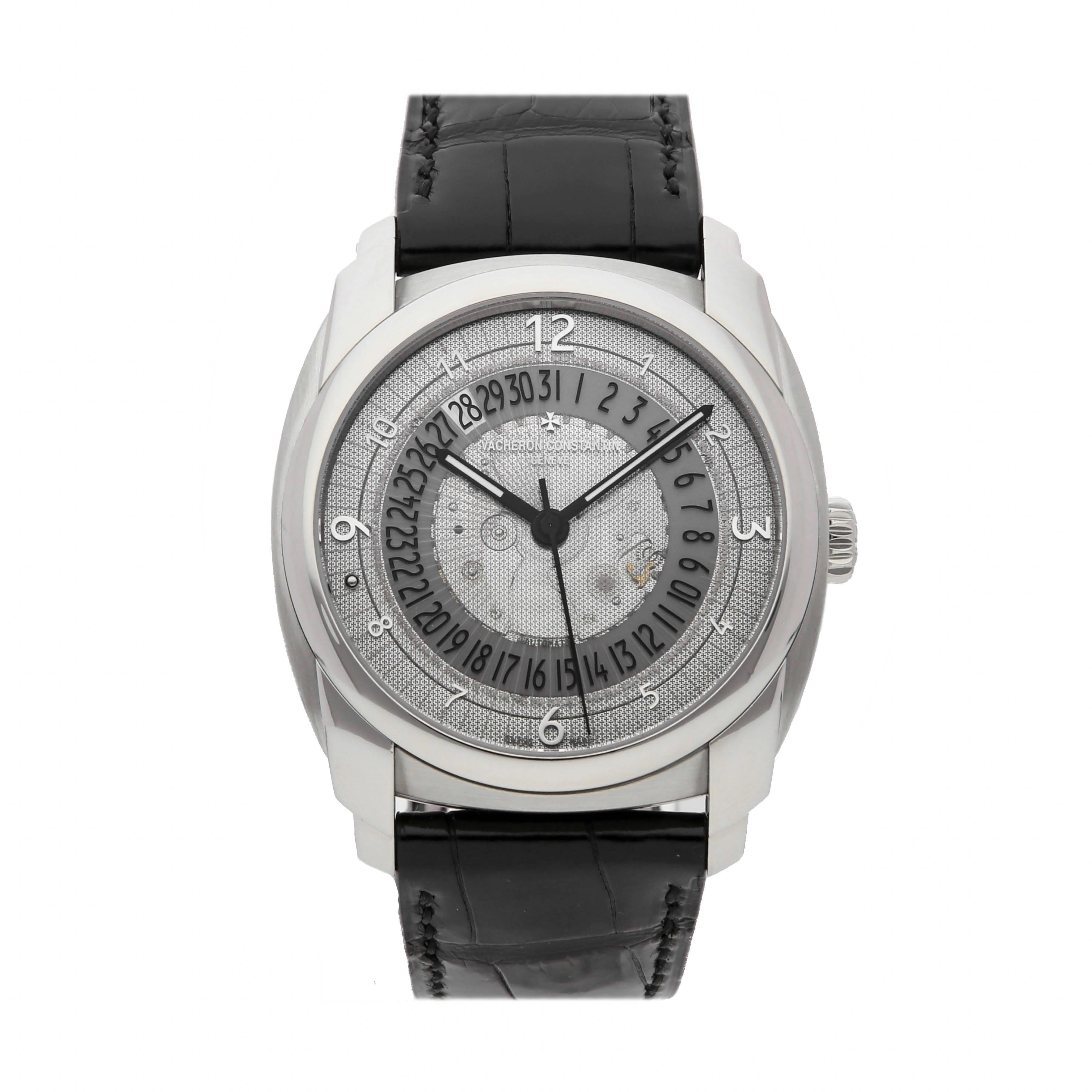 Pre Owned Vacheron Constantin Quai de L lle 86050 000D 9343