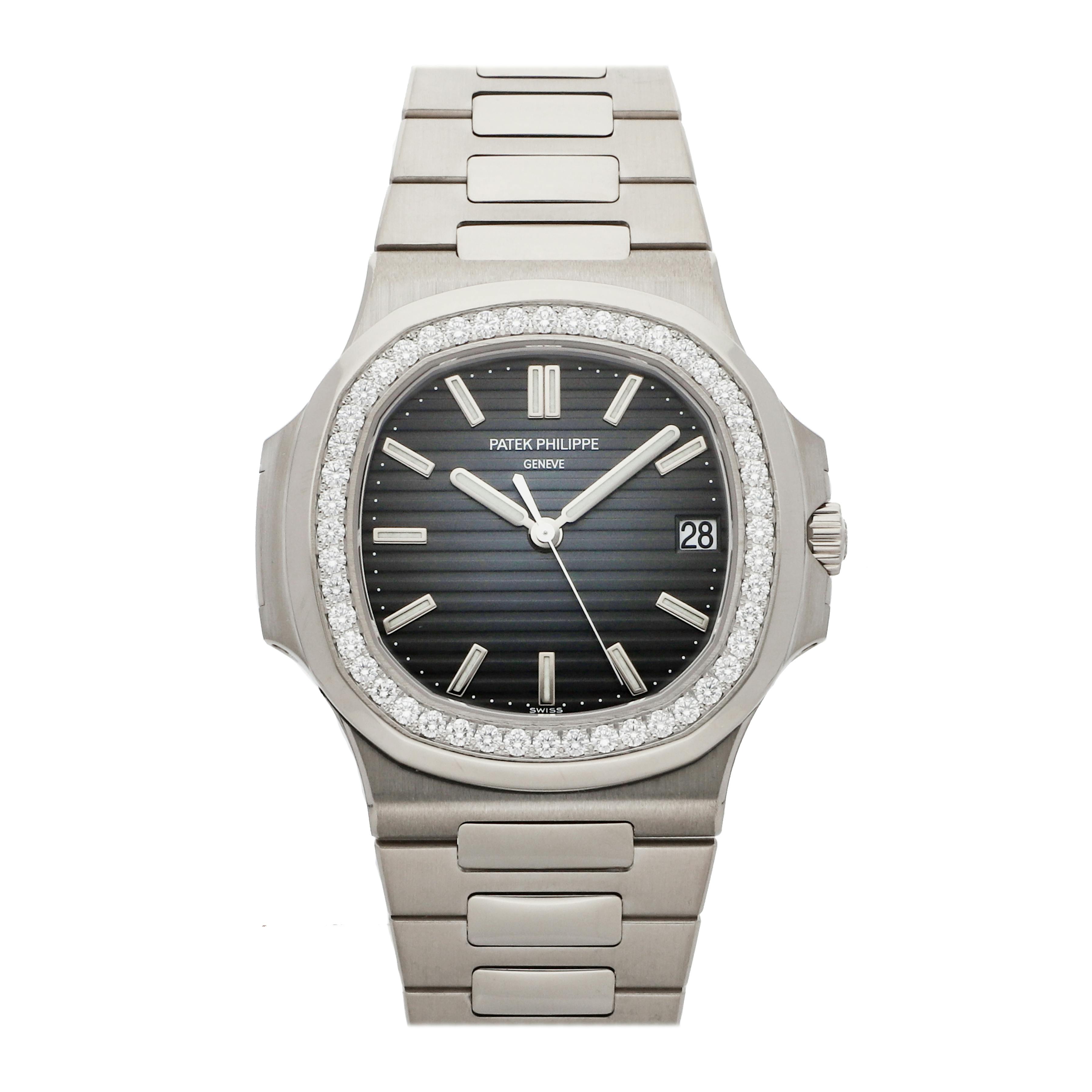 Pre-Owned Patek Philippe Nautilus 5713/1G-010 | WatchBox