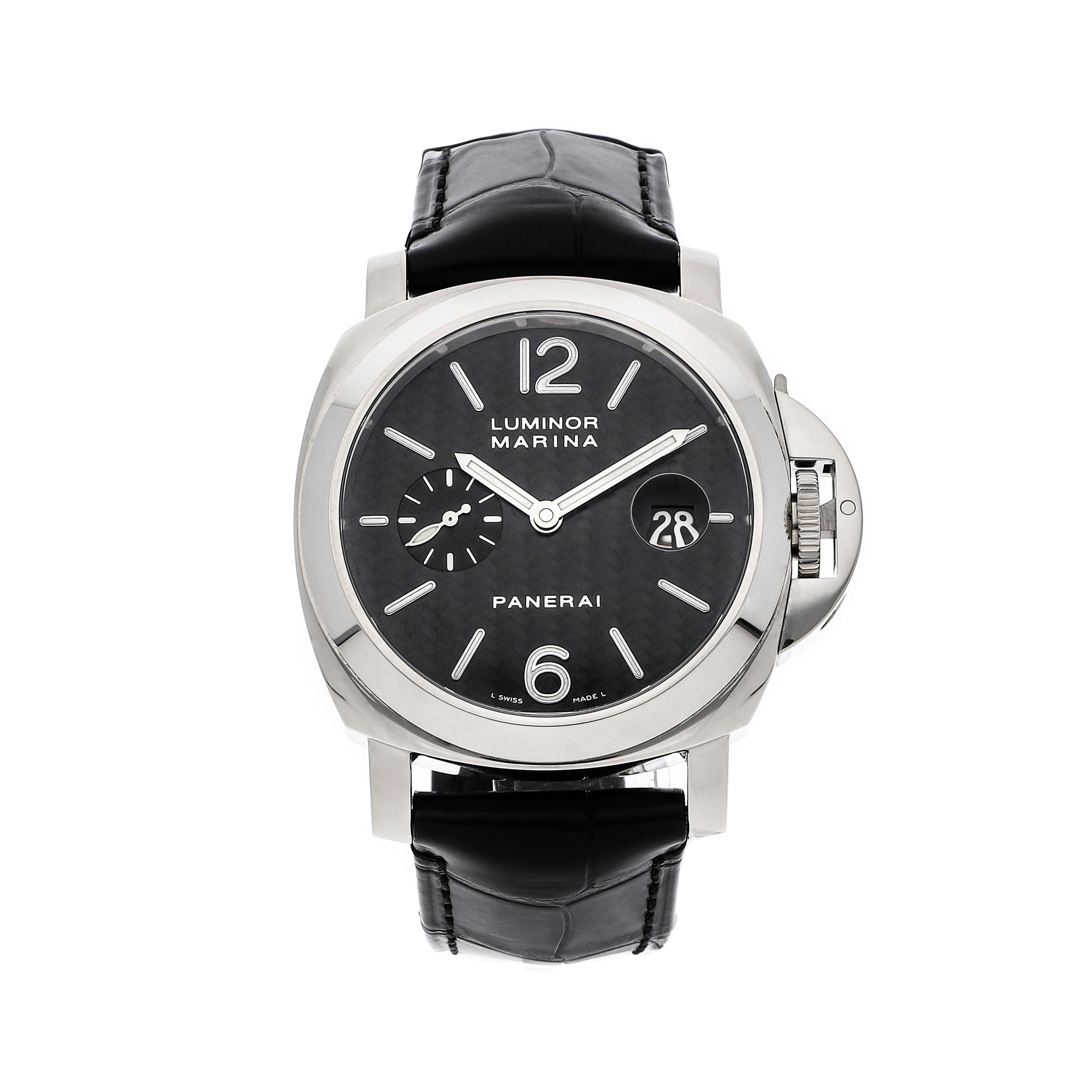 Pre Owned Panerai Luminor Marina PAM 180 Govberg Jewelers