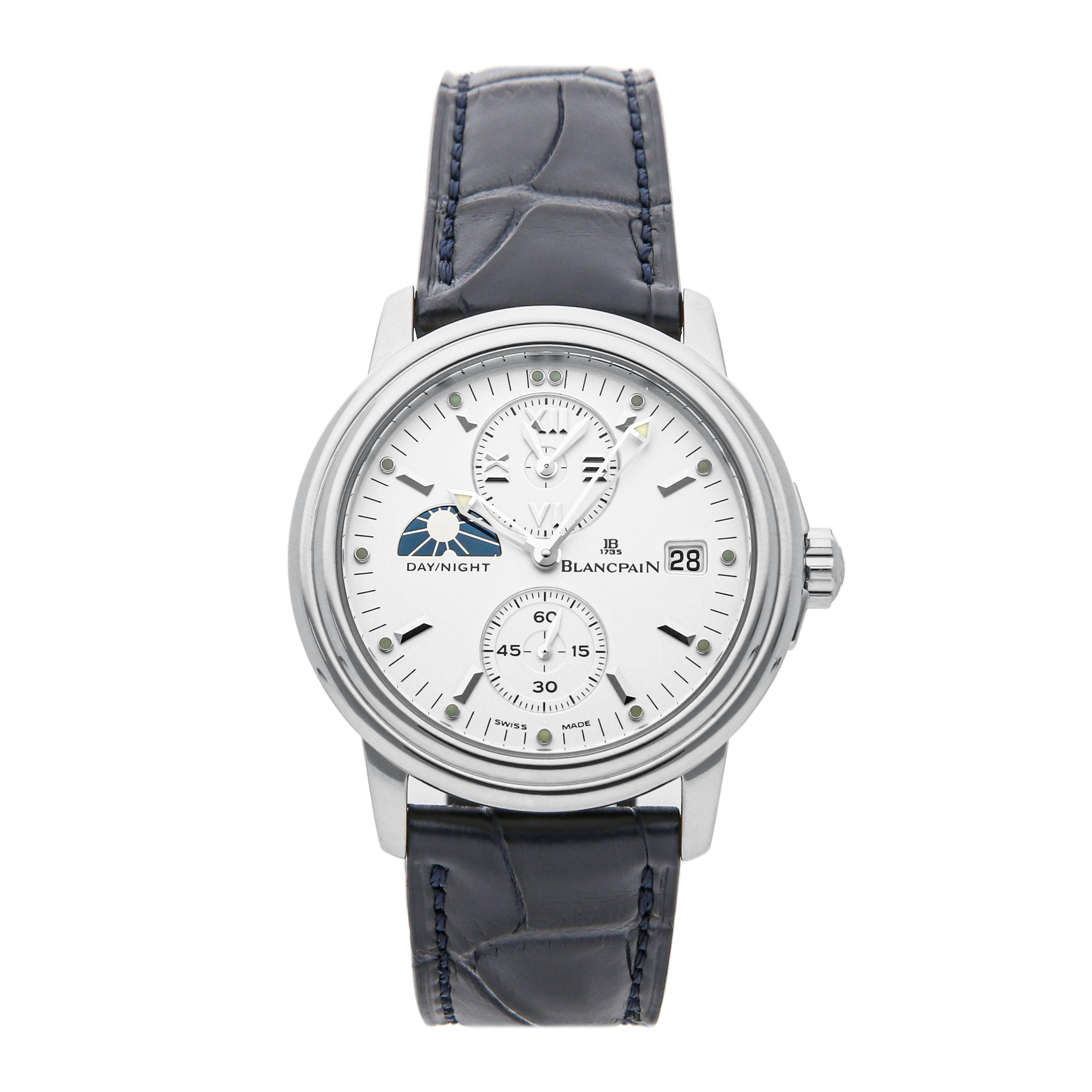 Pre Owned Blancpain Leman Double Time Zone GMT Limited Edition