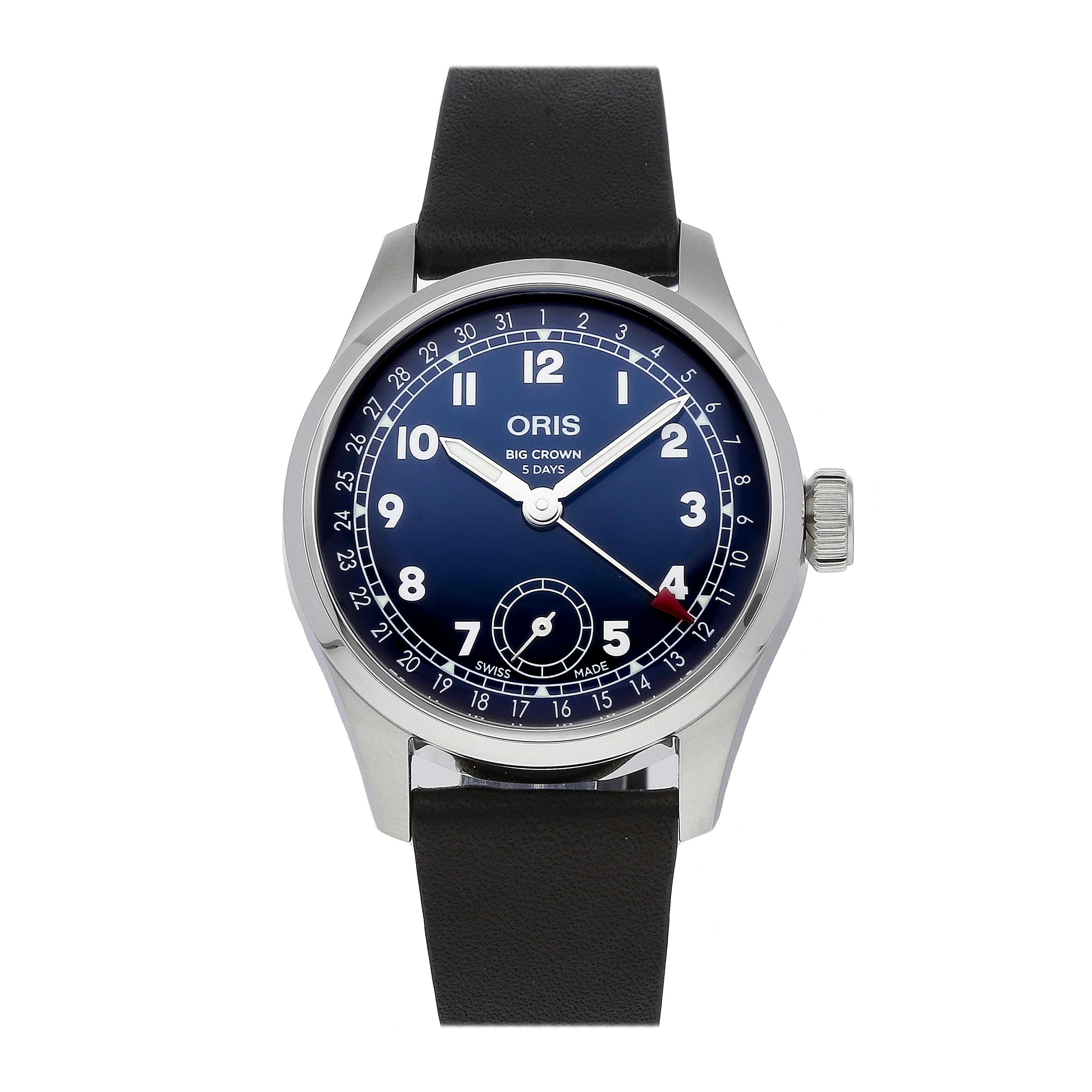 Pre Owned Oris Big Crown Pointer Date Calibre 403 01 403 7776 4065 07 5 19 11