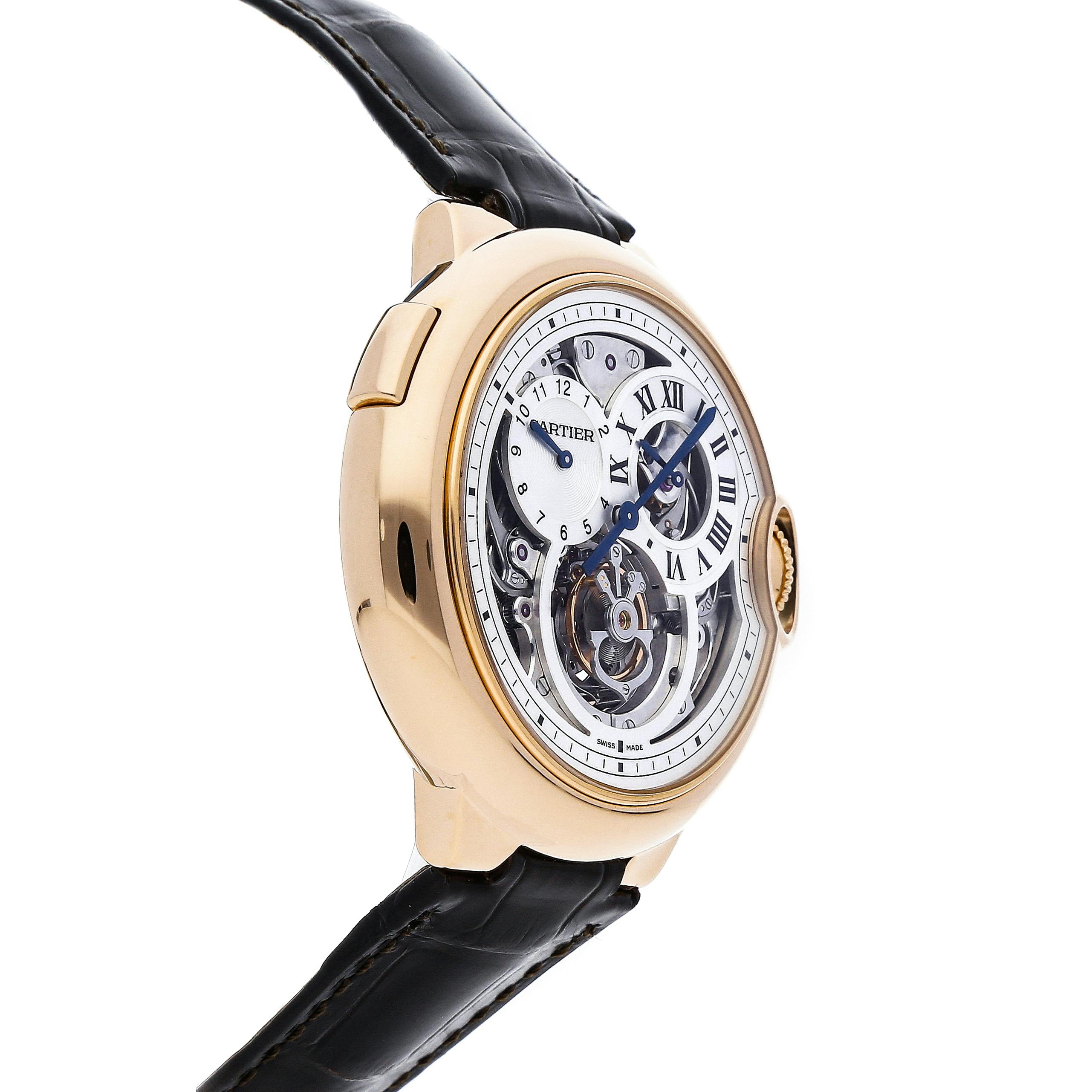 Pre Owned Cartier Ballon Bleu Flying Tourbillon Limited Edition