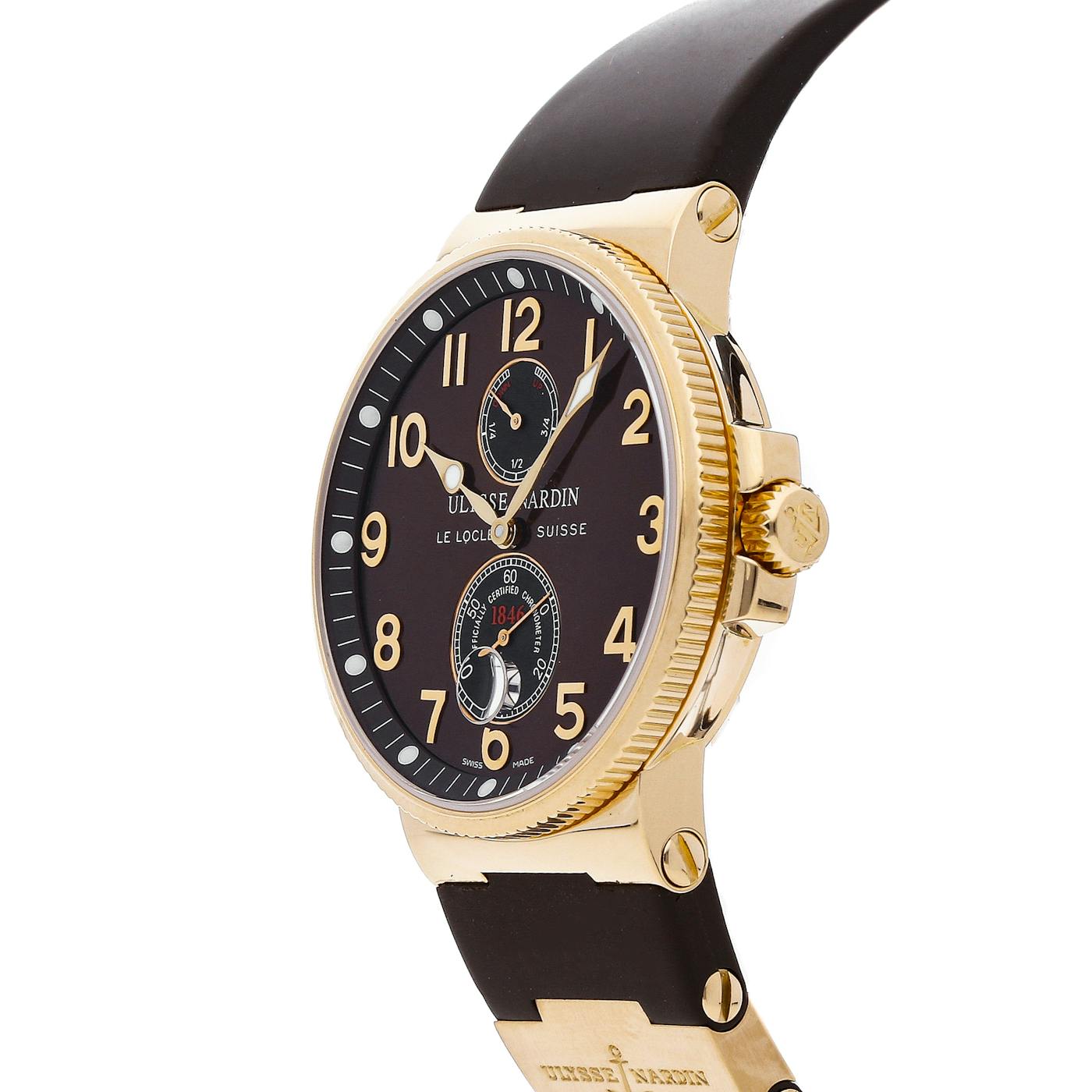 PreOwned Ulysse Nardin Marine Chronometer 266663/625 WatchBox