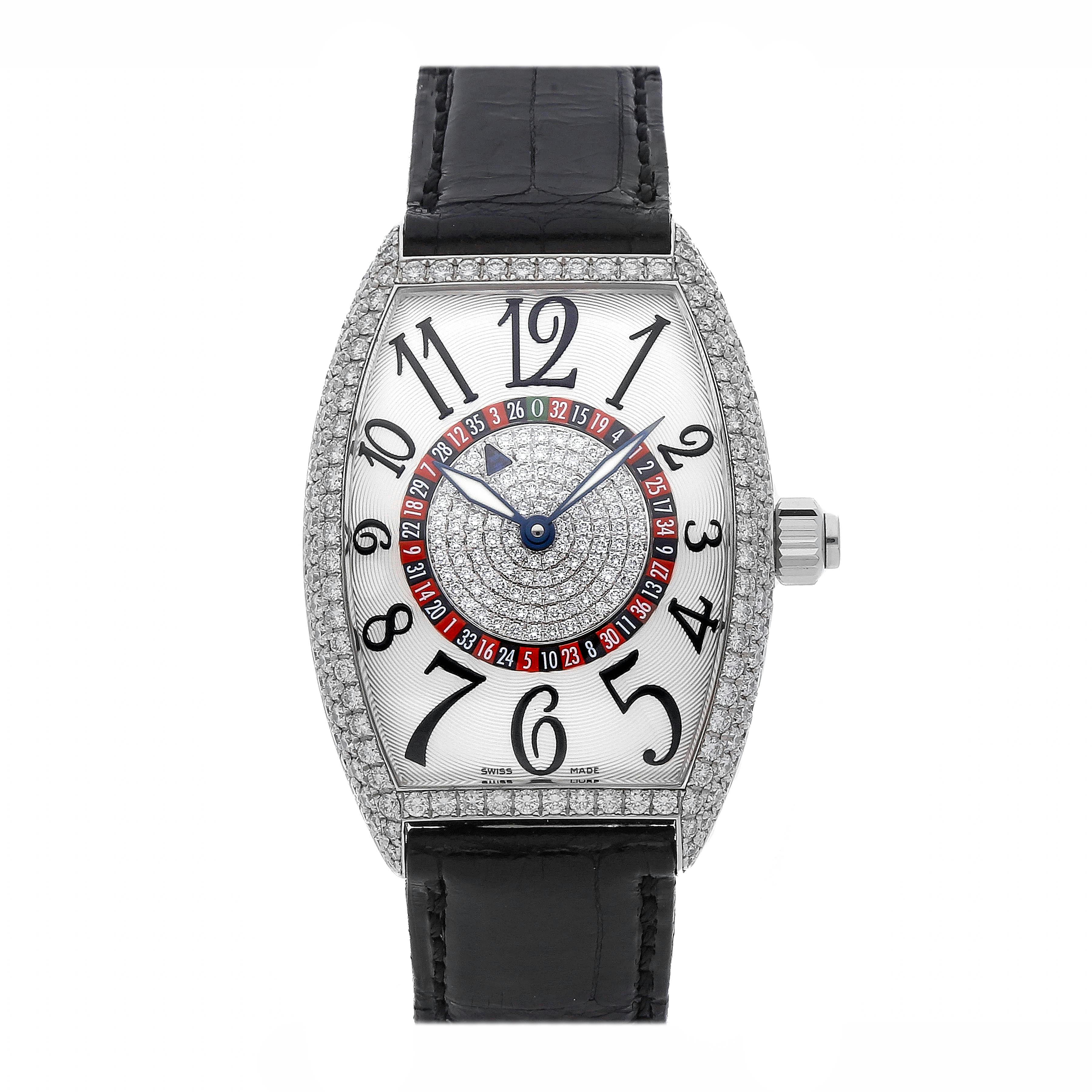 Pre Owned Franck Muller Cintree Curvex Vegas 5850 VEGASD