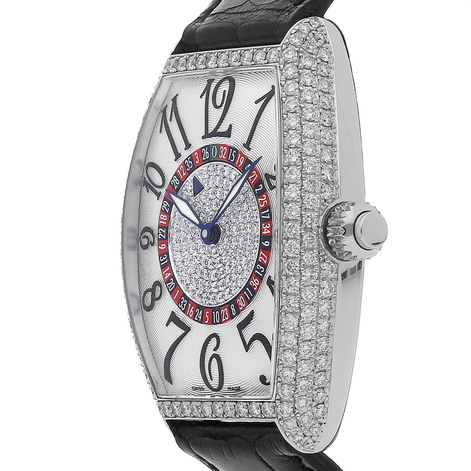 Pre Owned Franck Muller Cintree Curvex Vegas 5850 VEGASD Govberg