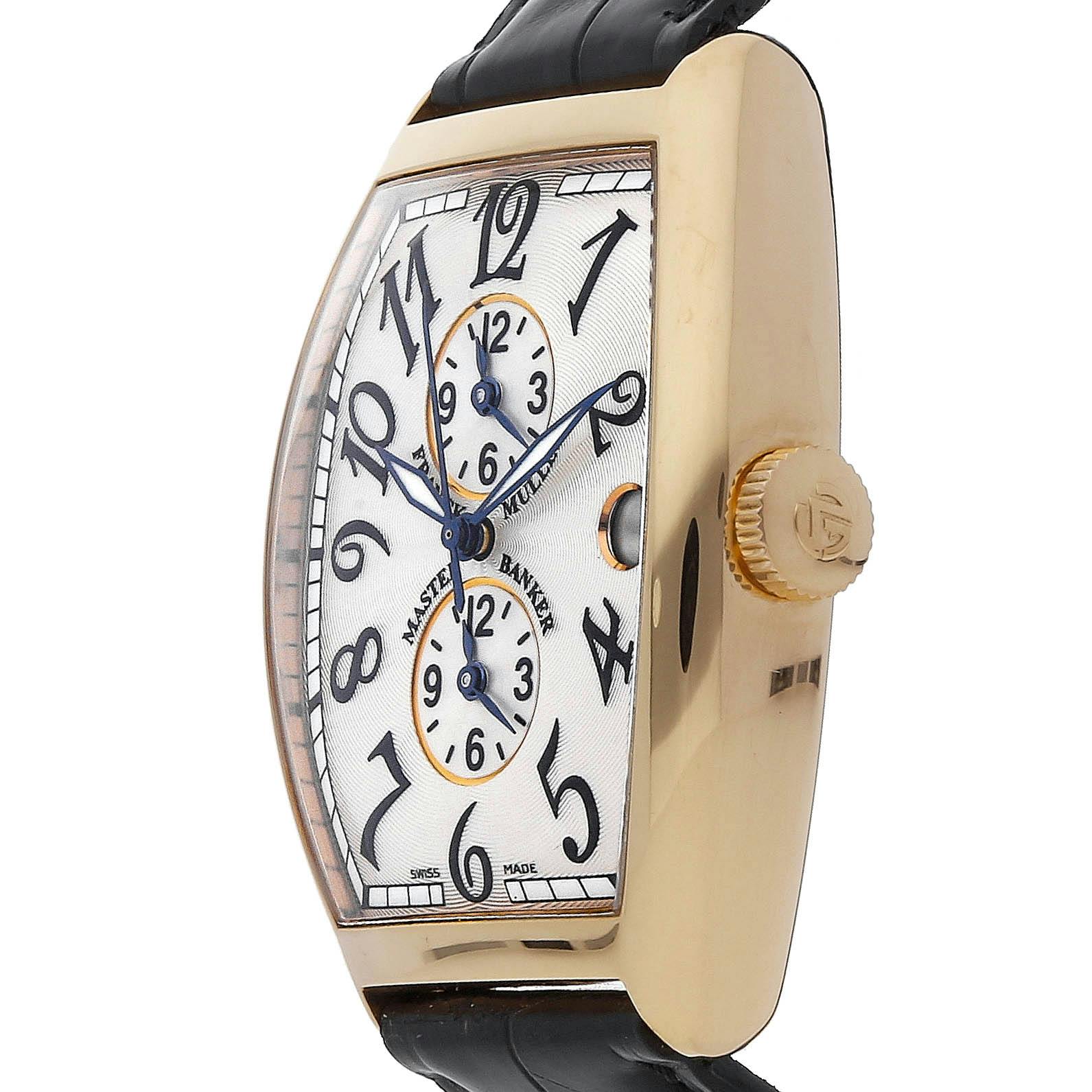 Pre Owned Franck Muller Master Banker 6850 MB RG Govberg Jewelers