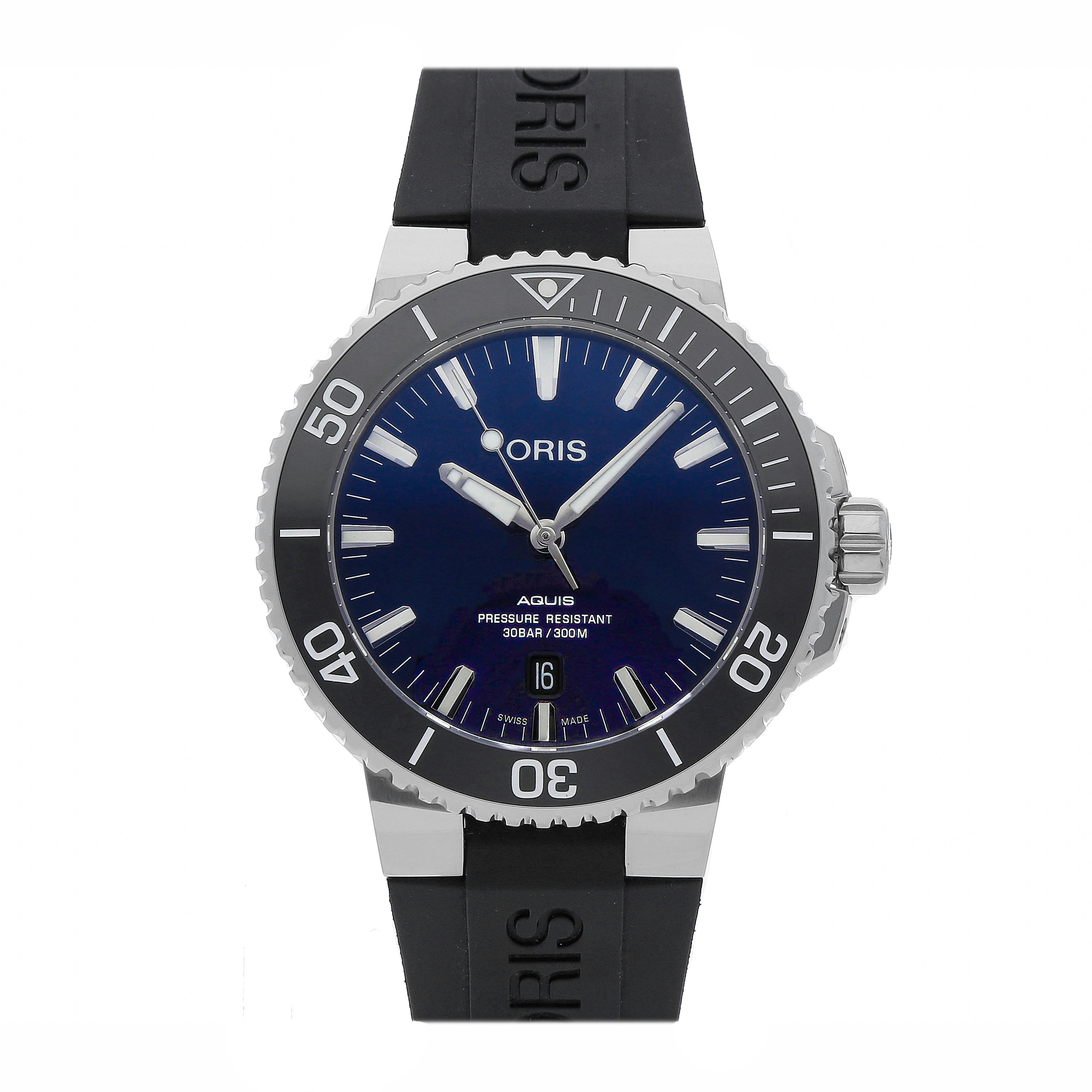 Pre Owned Oris Aquis Date 01 733 7730 4135 07 4 24 64EB Govberg