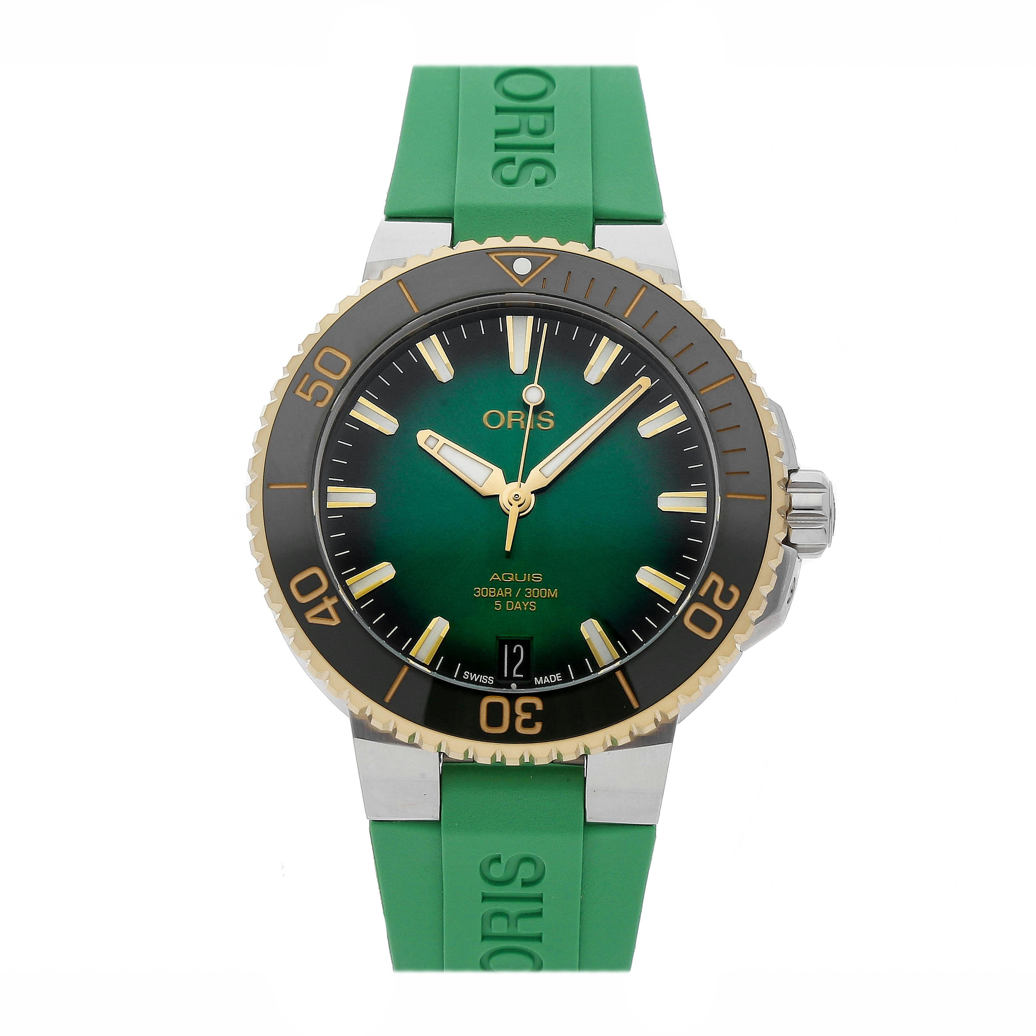 Pre Owned Oris Aquis Date Calibre 400 01 400 7769 6357 07 4 22 77FC