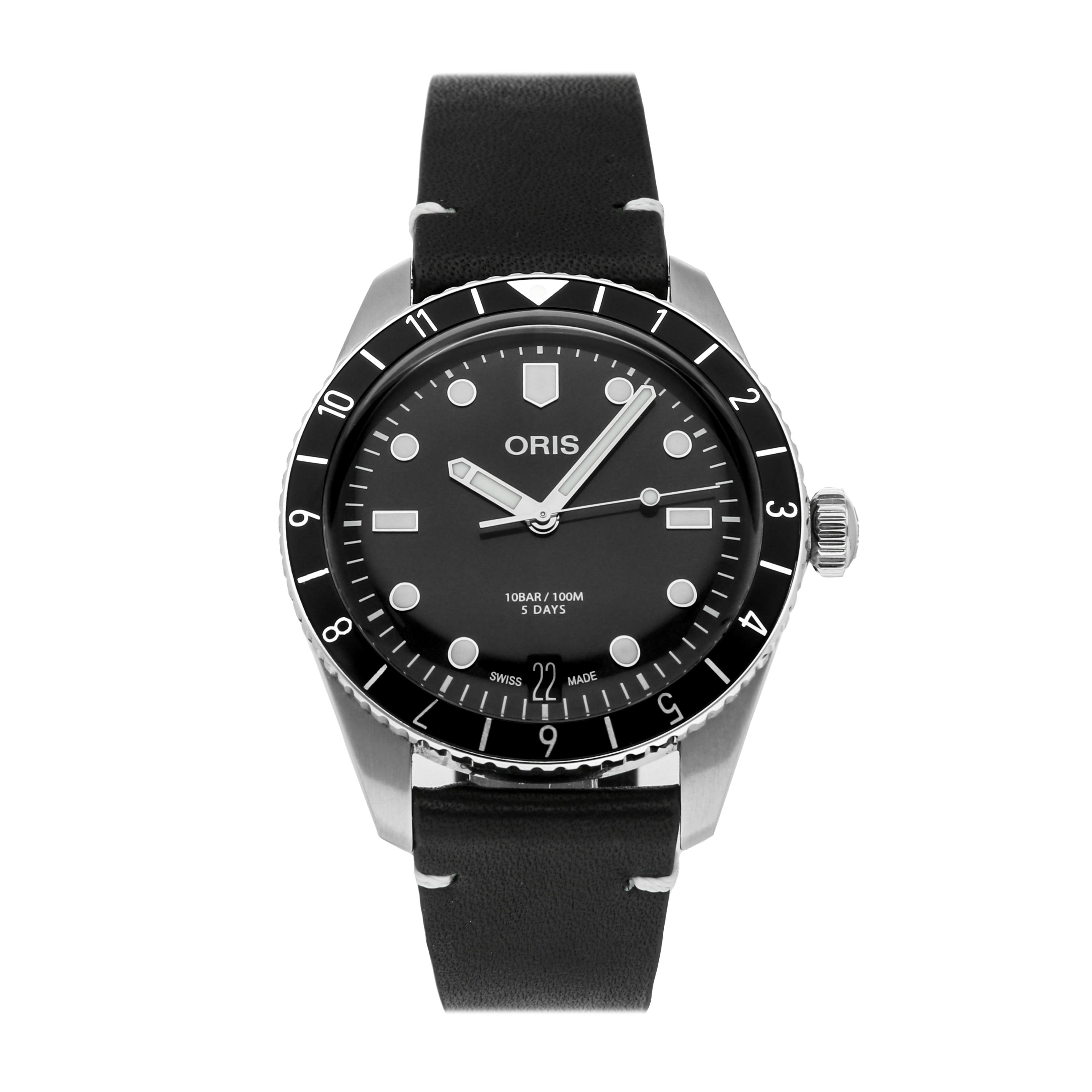 Pre Owned Oris Divers Sixty Five 12H Calibre 400 01 400 7772 4054