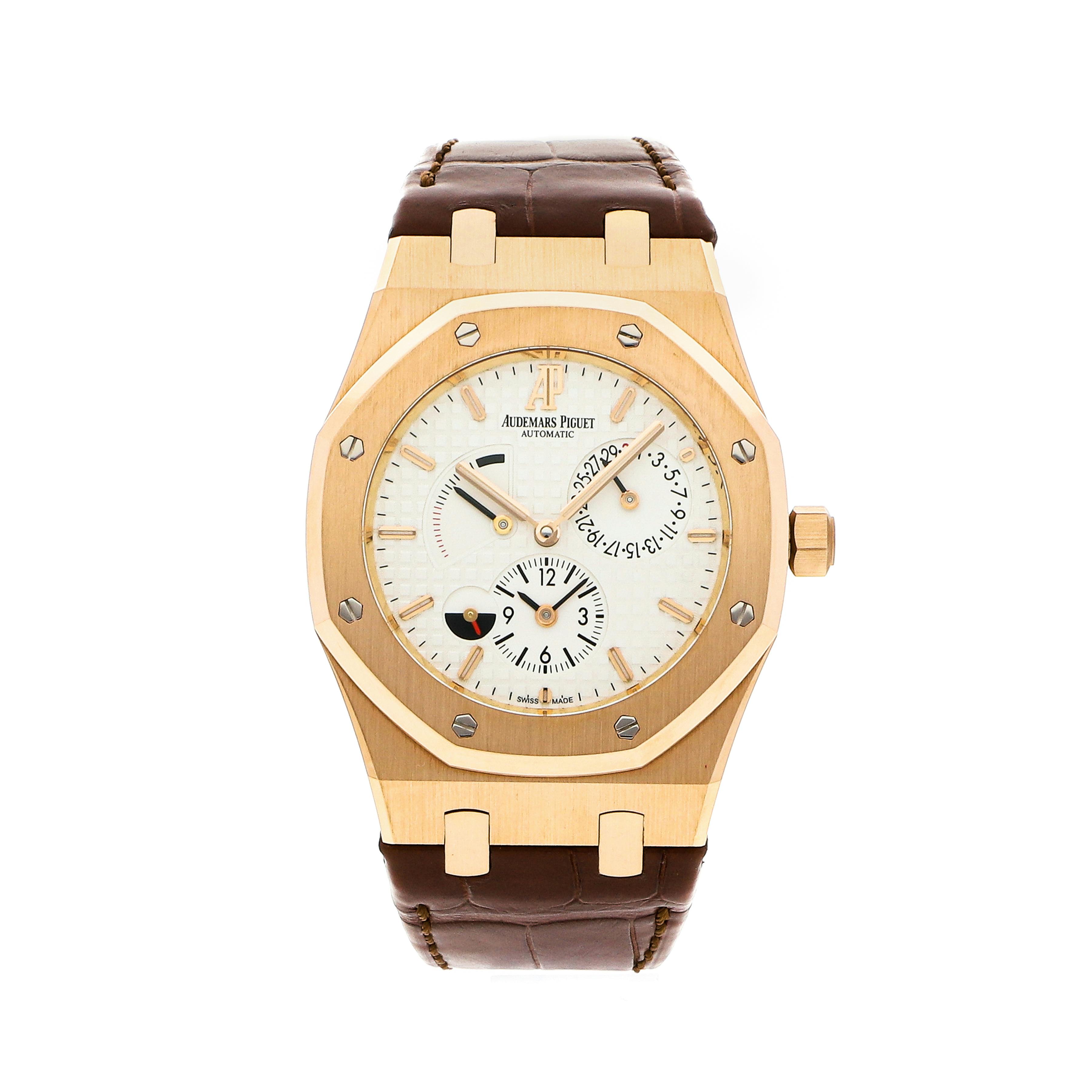 Pre Owned Audemars Piguet Royal Oak Dual Time 26120OR.OO.D088CR.01