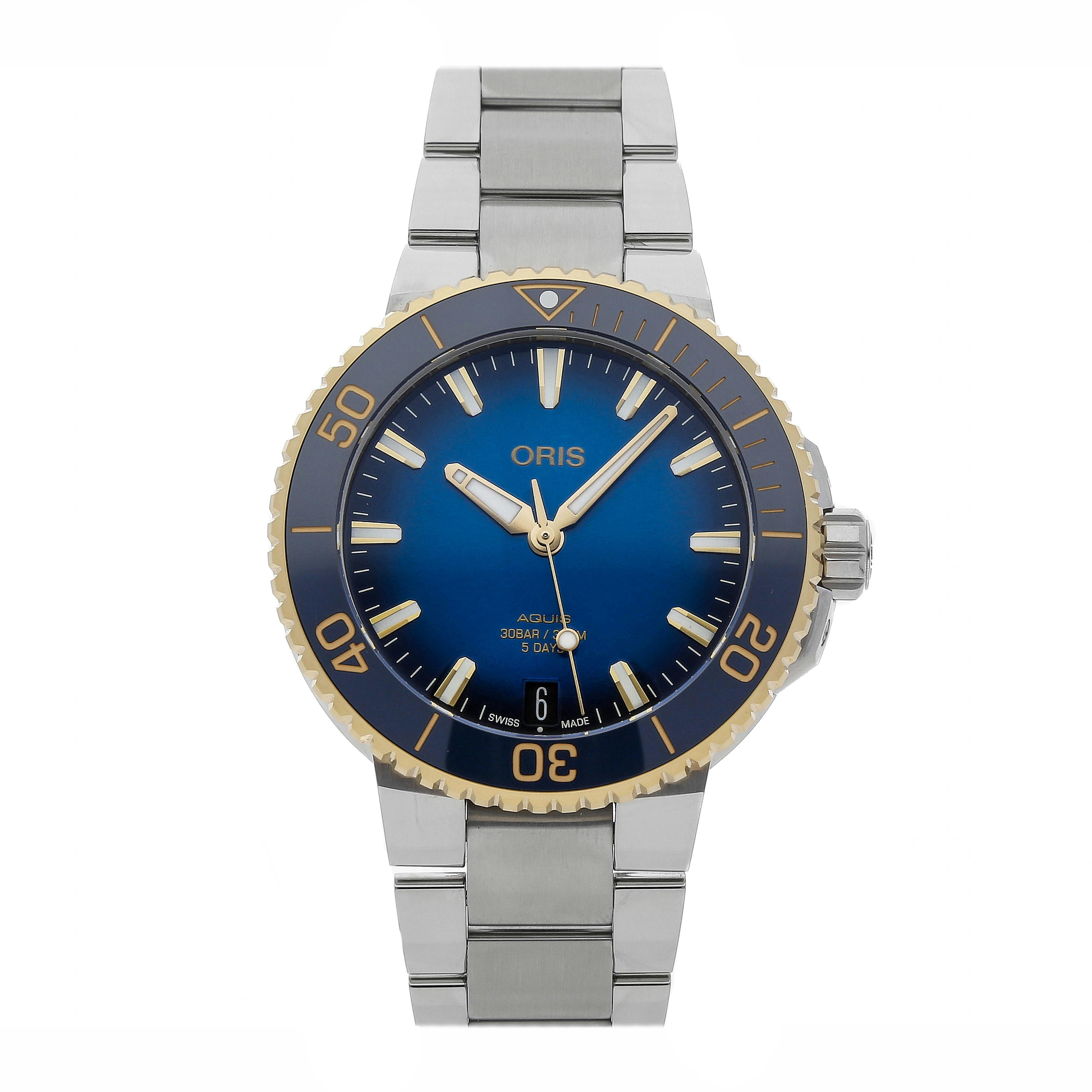 Pre Owned Oris Aquis Date Calibre 400 01 400 7769 6355 07 8 22