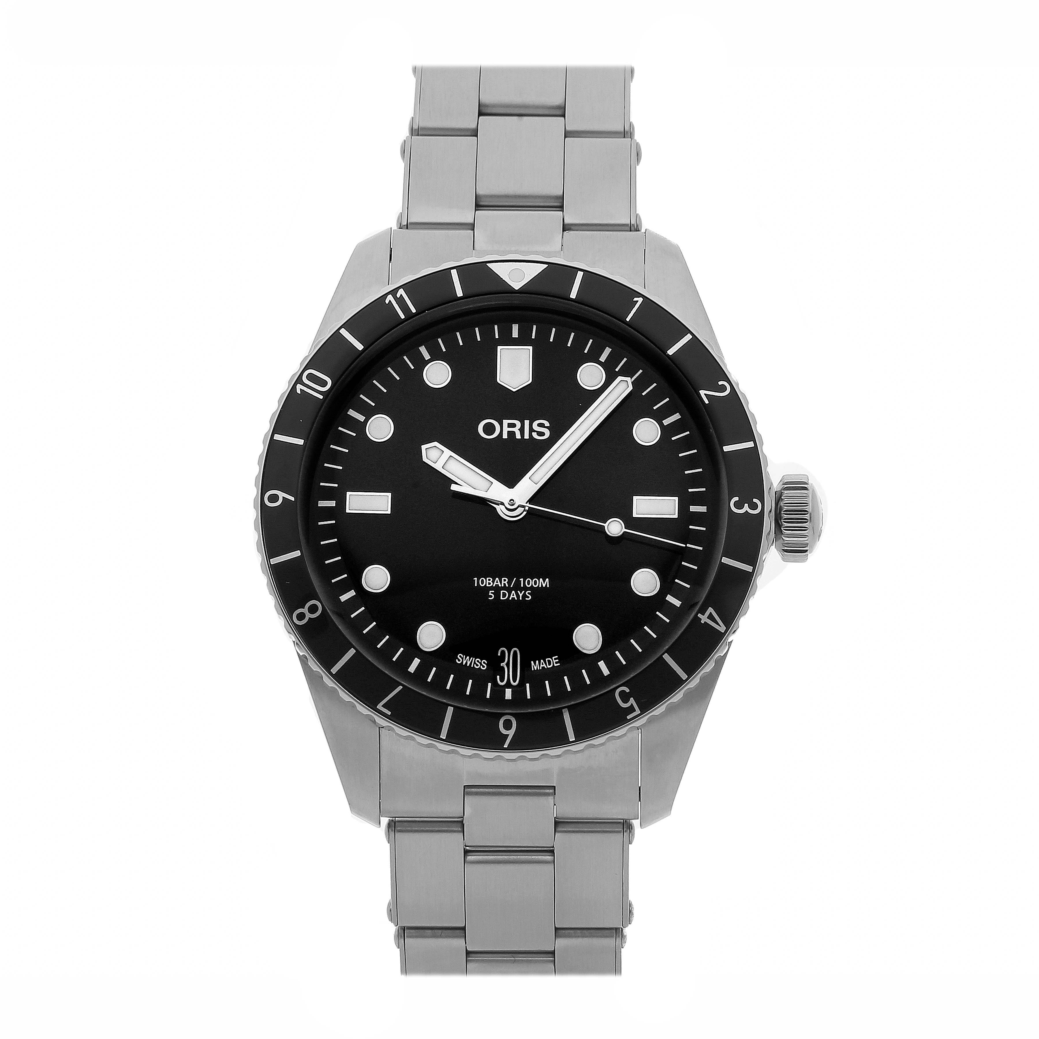 Pre Owned Oris Divers Sixty Five 12H Calibre 400 1 400 7772 4054