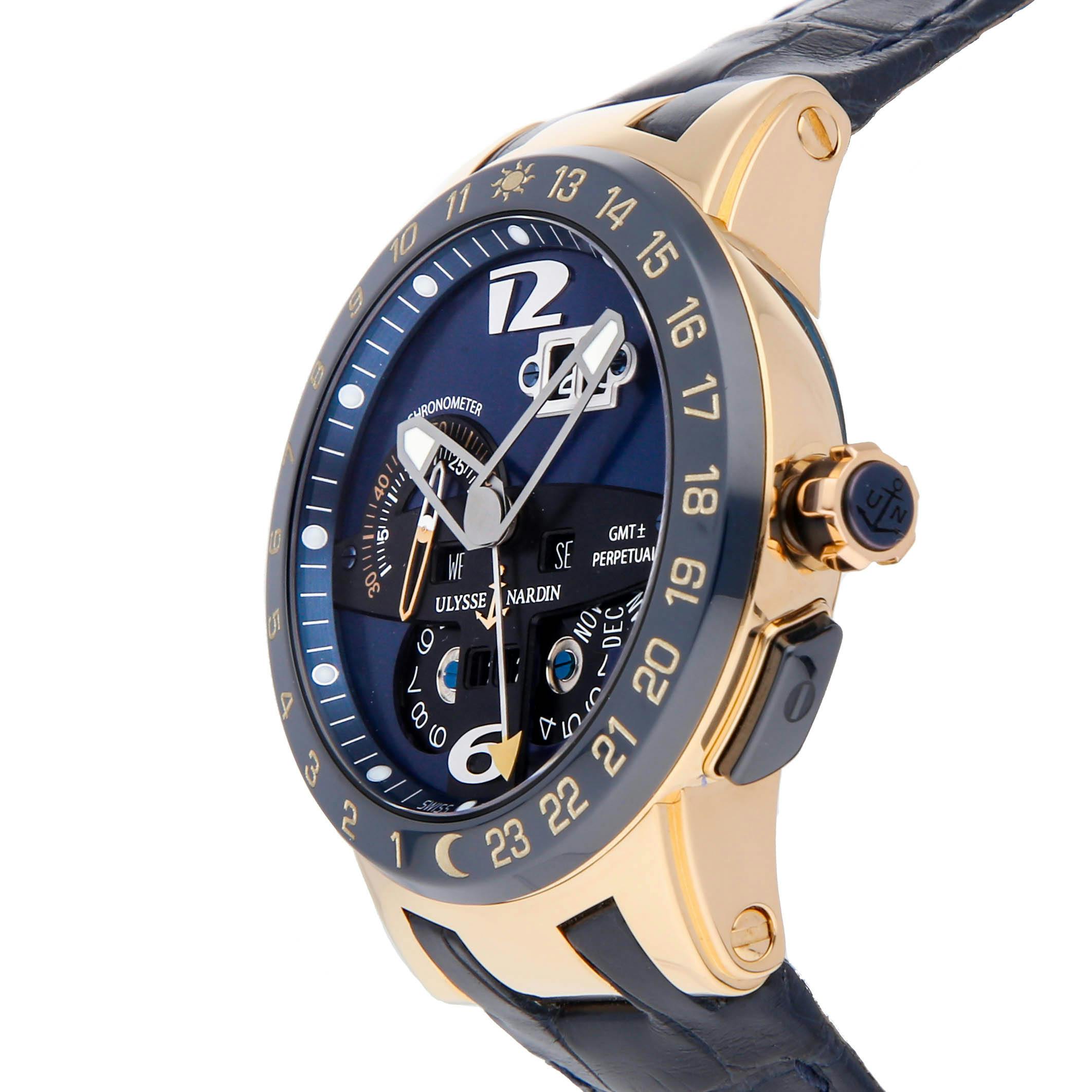 Pre Owned Ulysse Nardin El Toro GMT Perpetual Calendar Limited