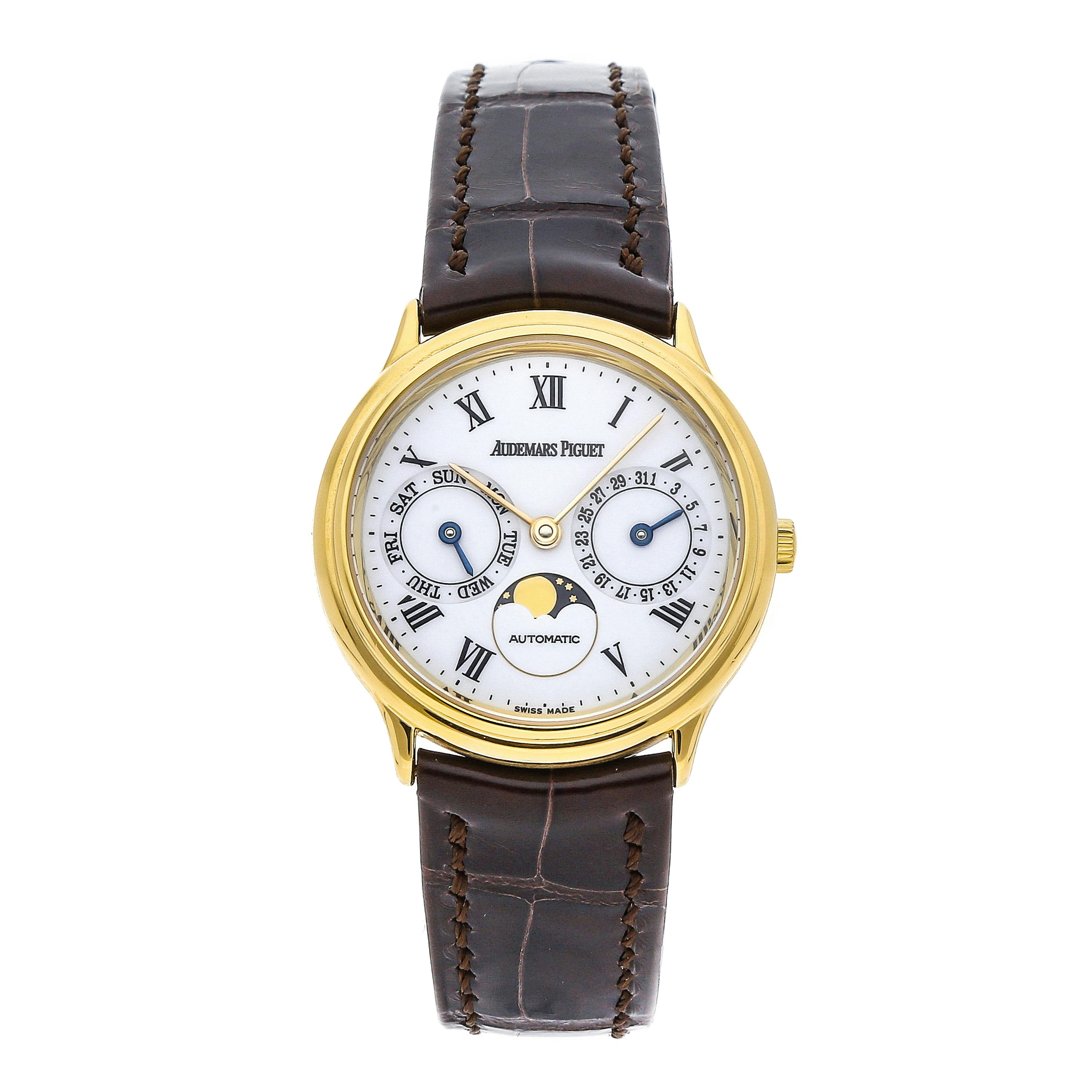 Pre Owned Audemars Piguet Day Date Moonphase 25589BA.PP