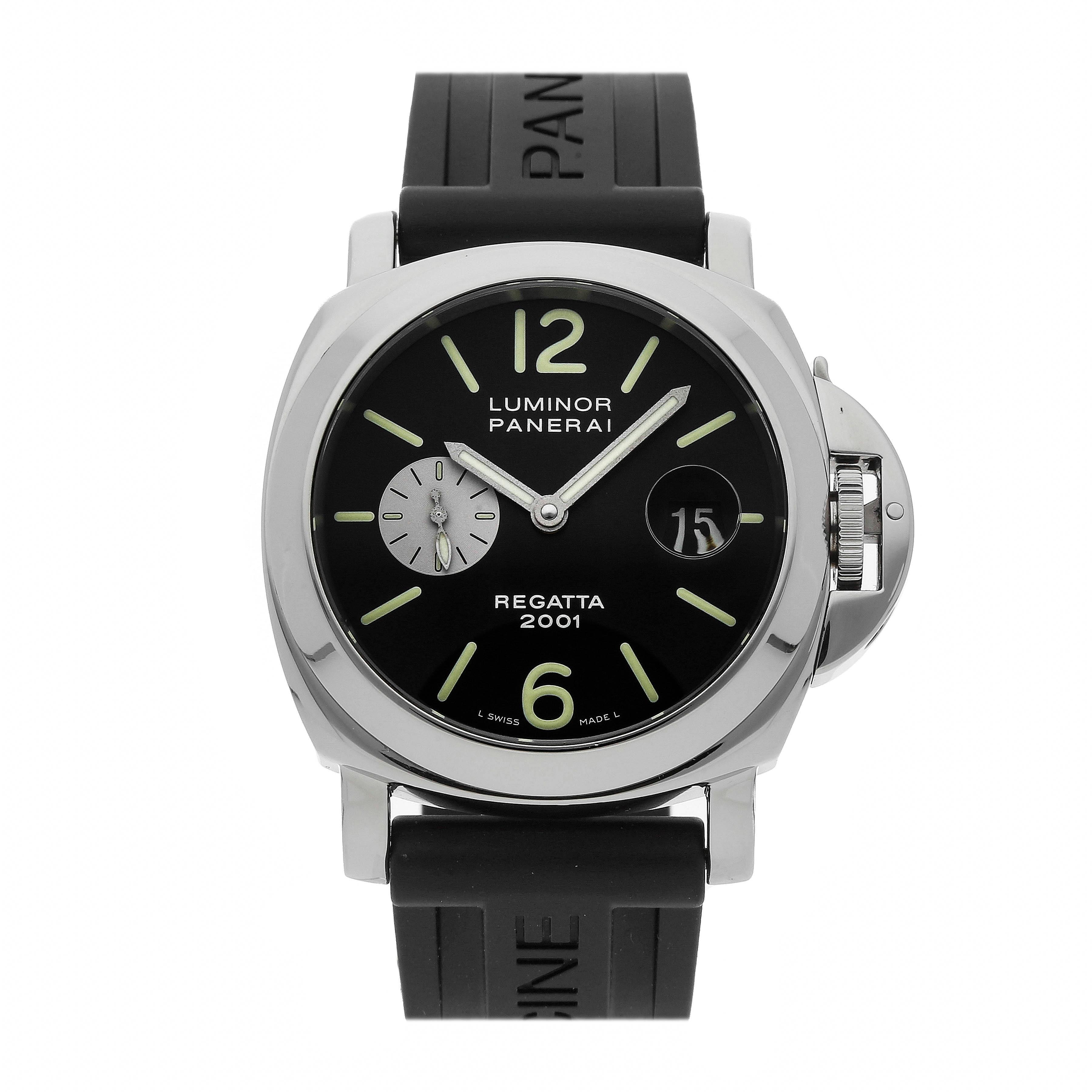 Pre Owned Panerai Luminor Marina Regatta 2001 PAM 107 Govberg