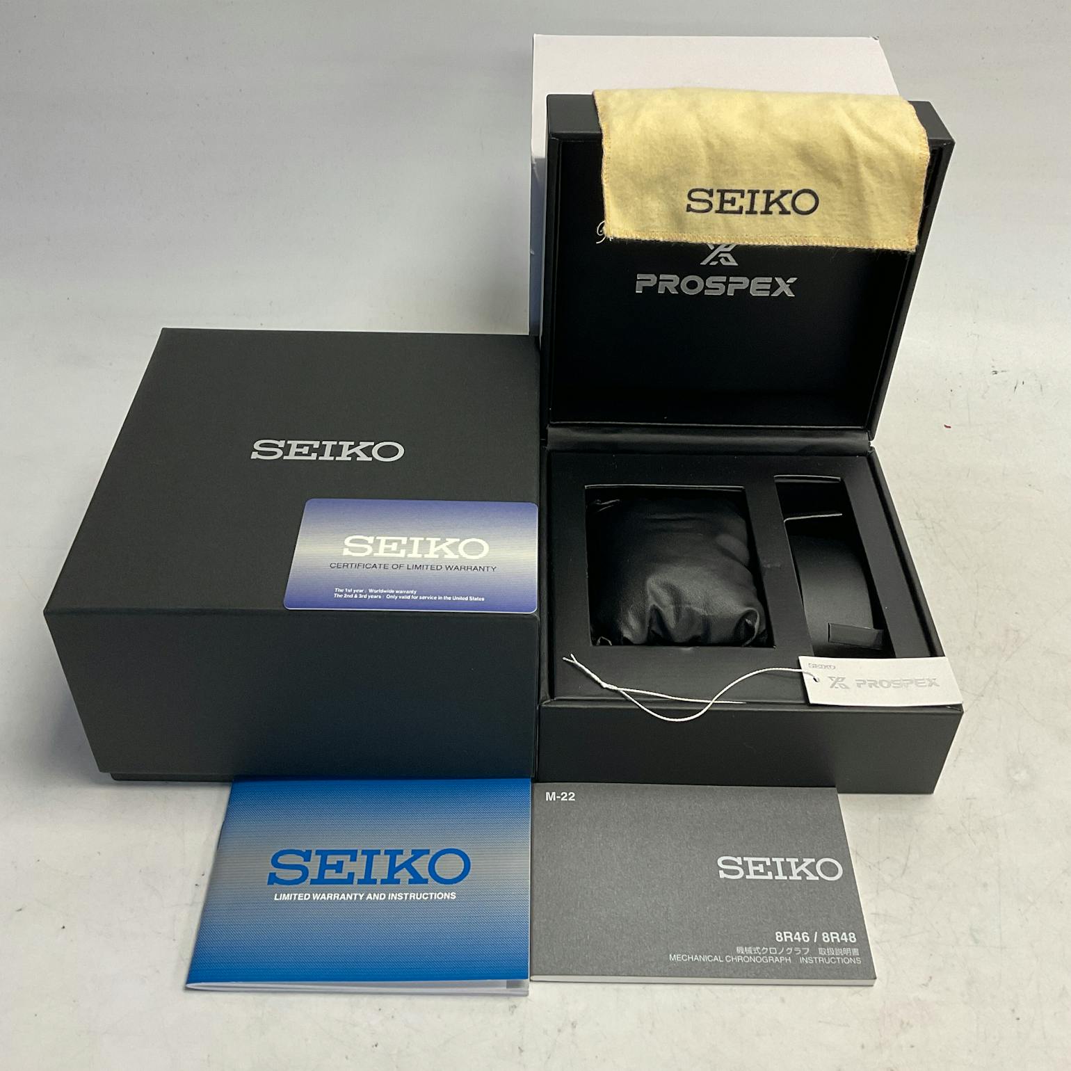 Pre-Owned Seiko Prospex Speedtimer Chronograph SRQ043 | WatchBox