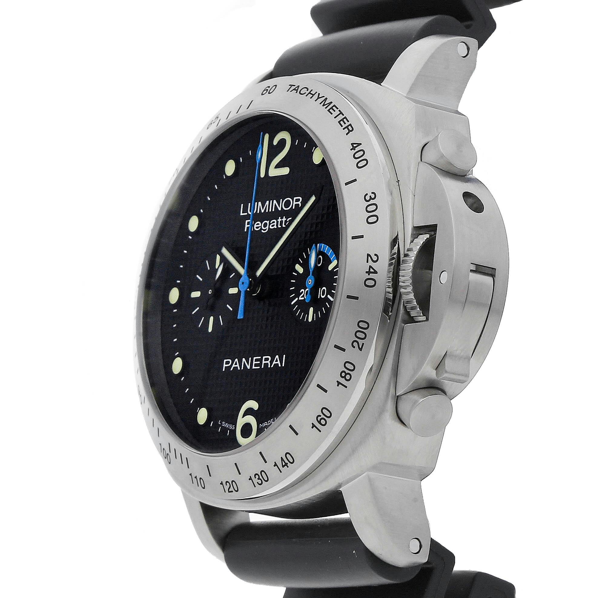 Pre Owned Panerai Luminor Regatta Chronograph PAM 308 WatchBox