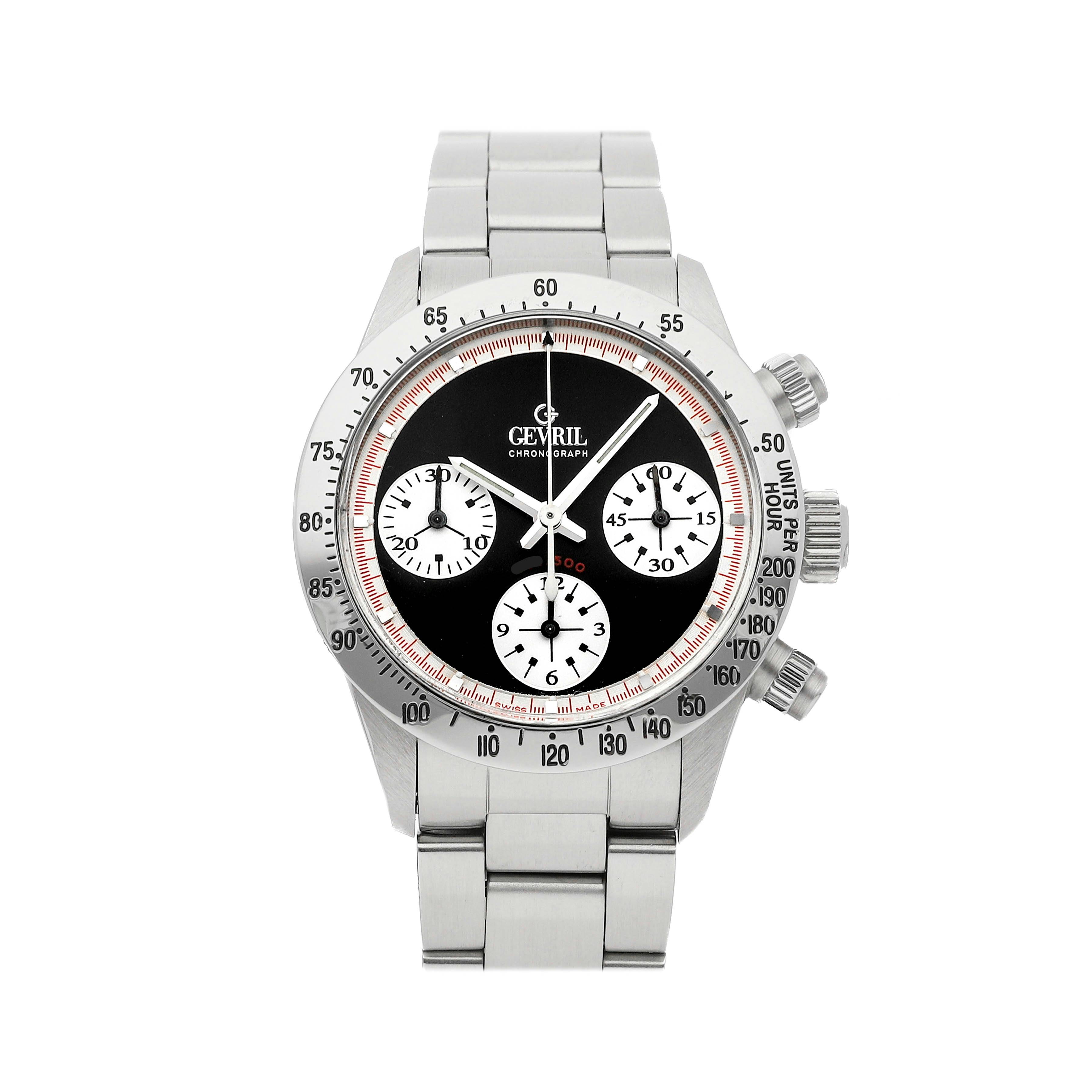 Gevril chronograph clearance daytona