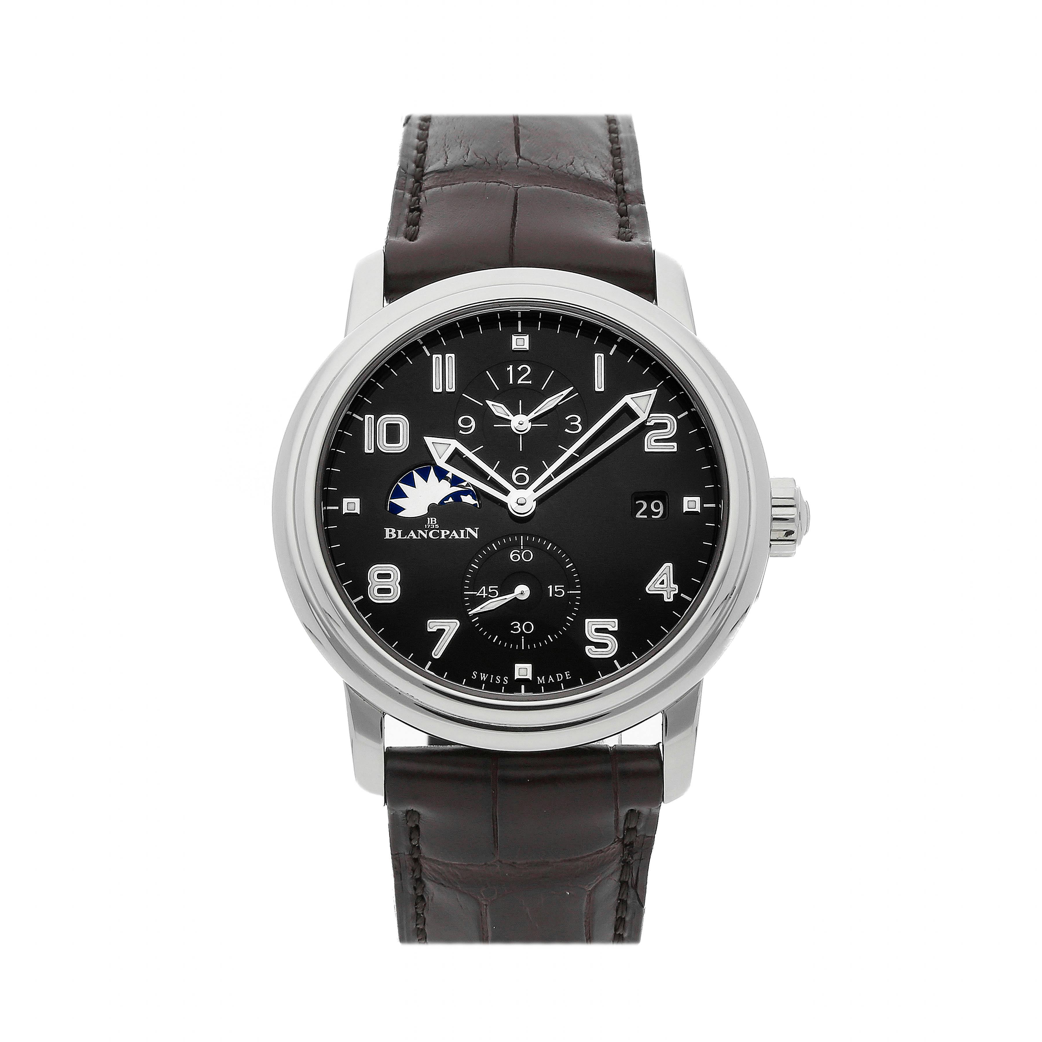 Blancpain leman dual time new arrivals