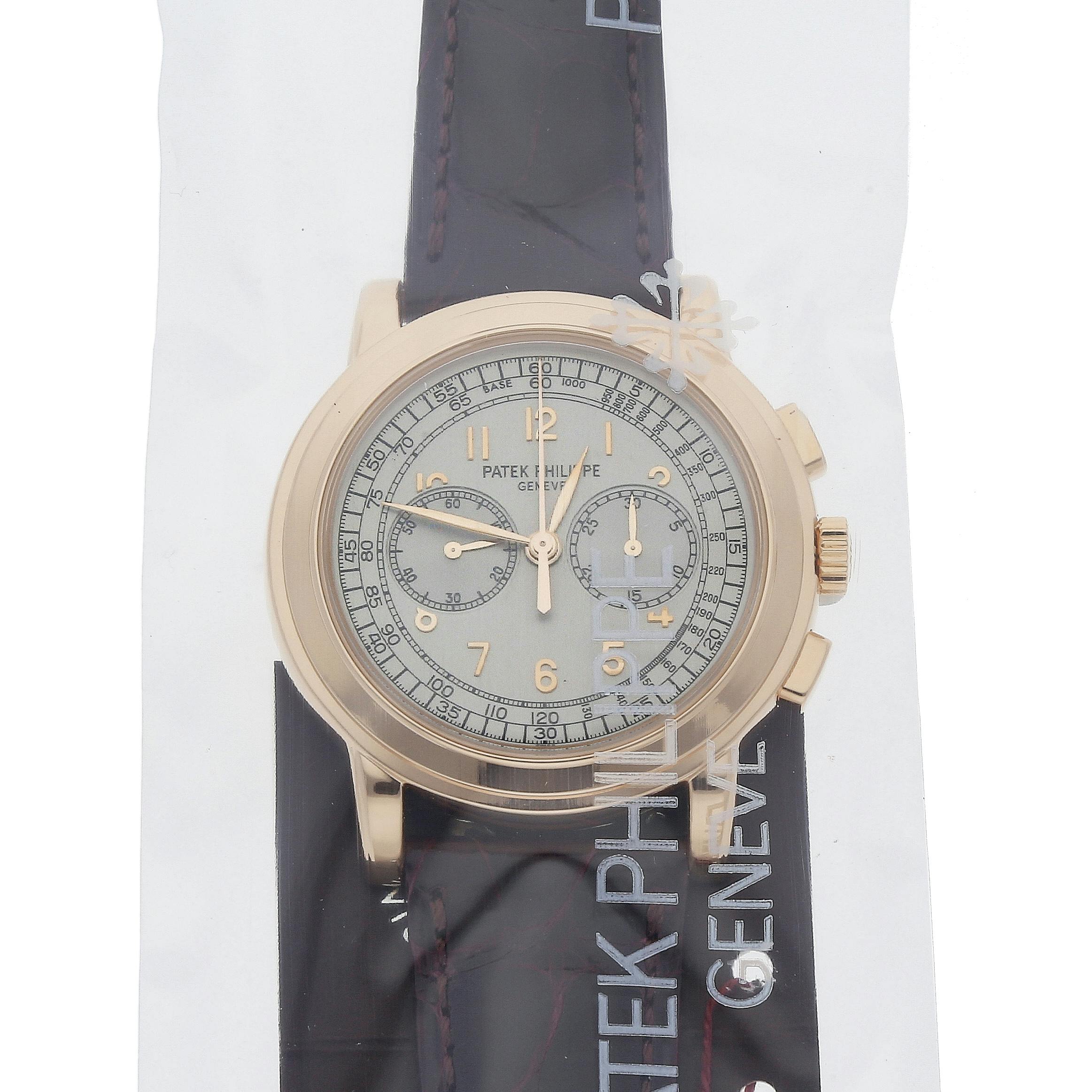 Pre Owned Patek Philippe Complications Chronograph 5070R 001