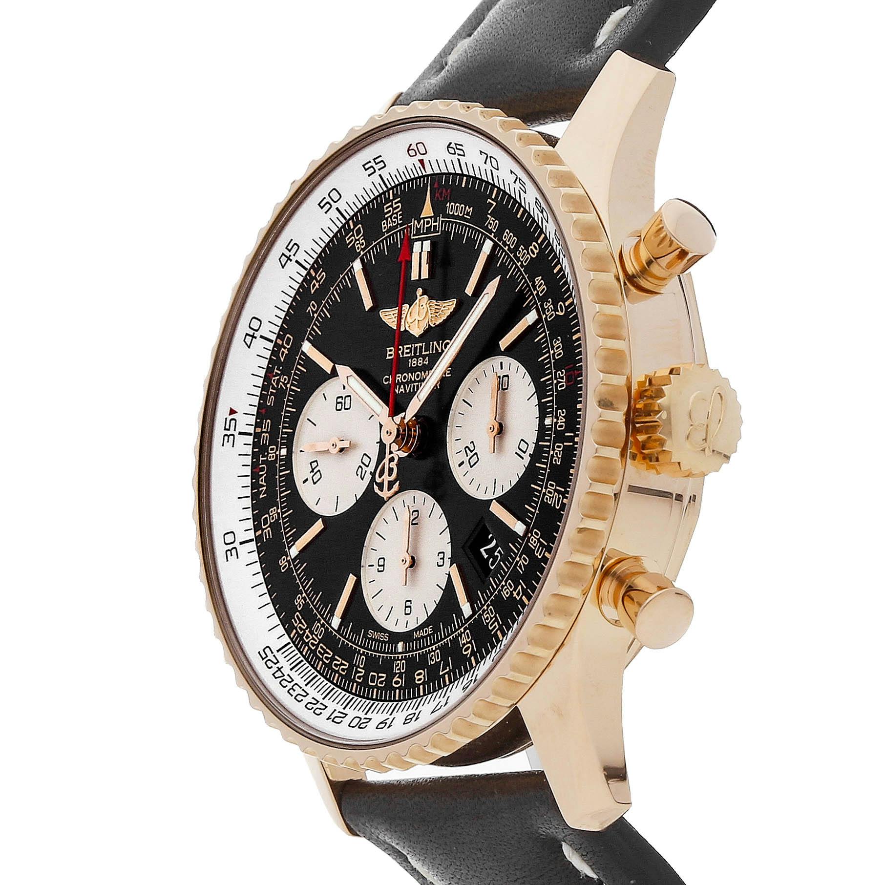 Pre owned breitling top navitimer 01