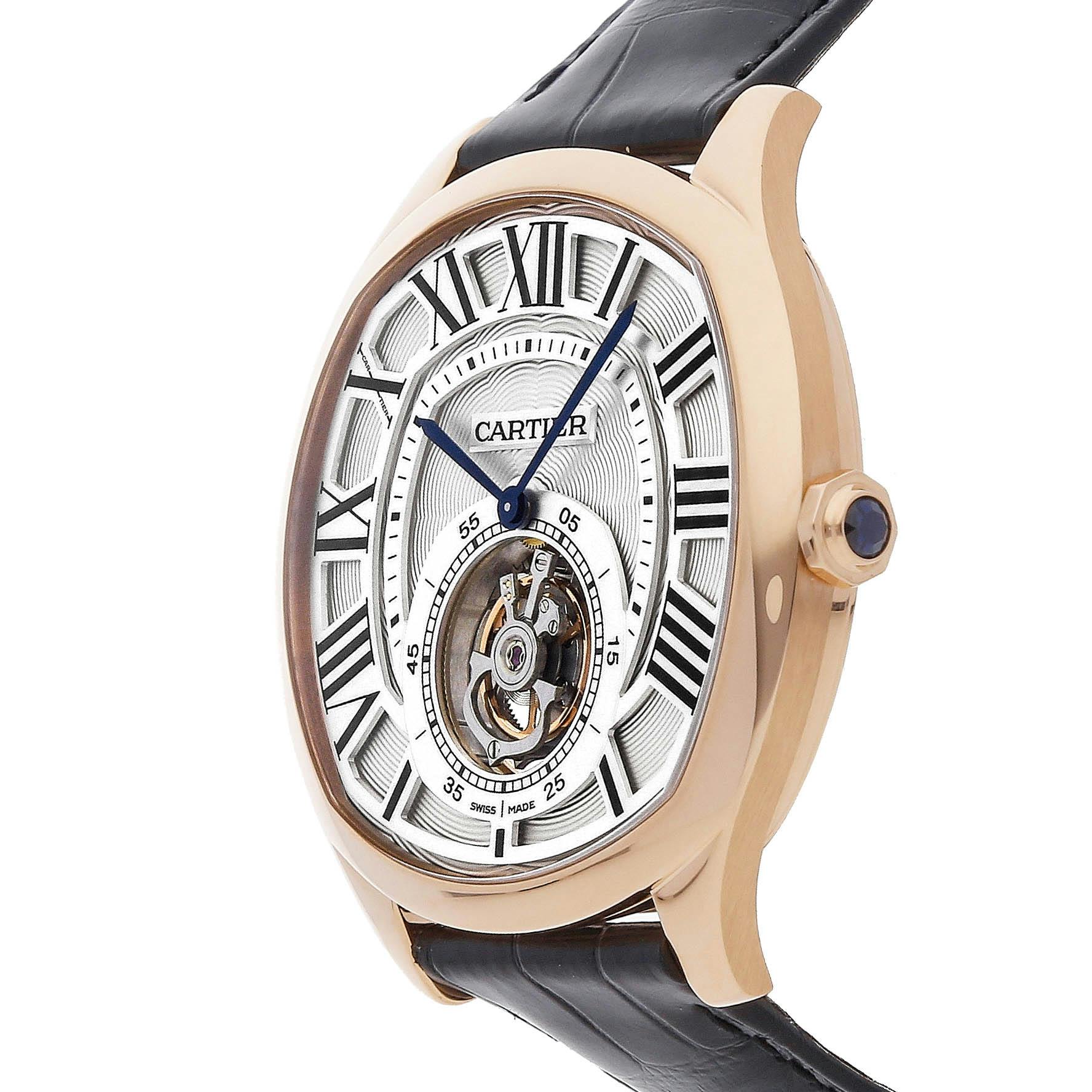 Pre Owned Cartier Drive de Cartier Flying Tourbillon W4100013