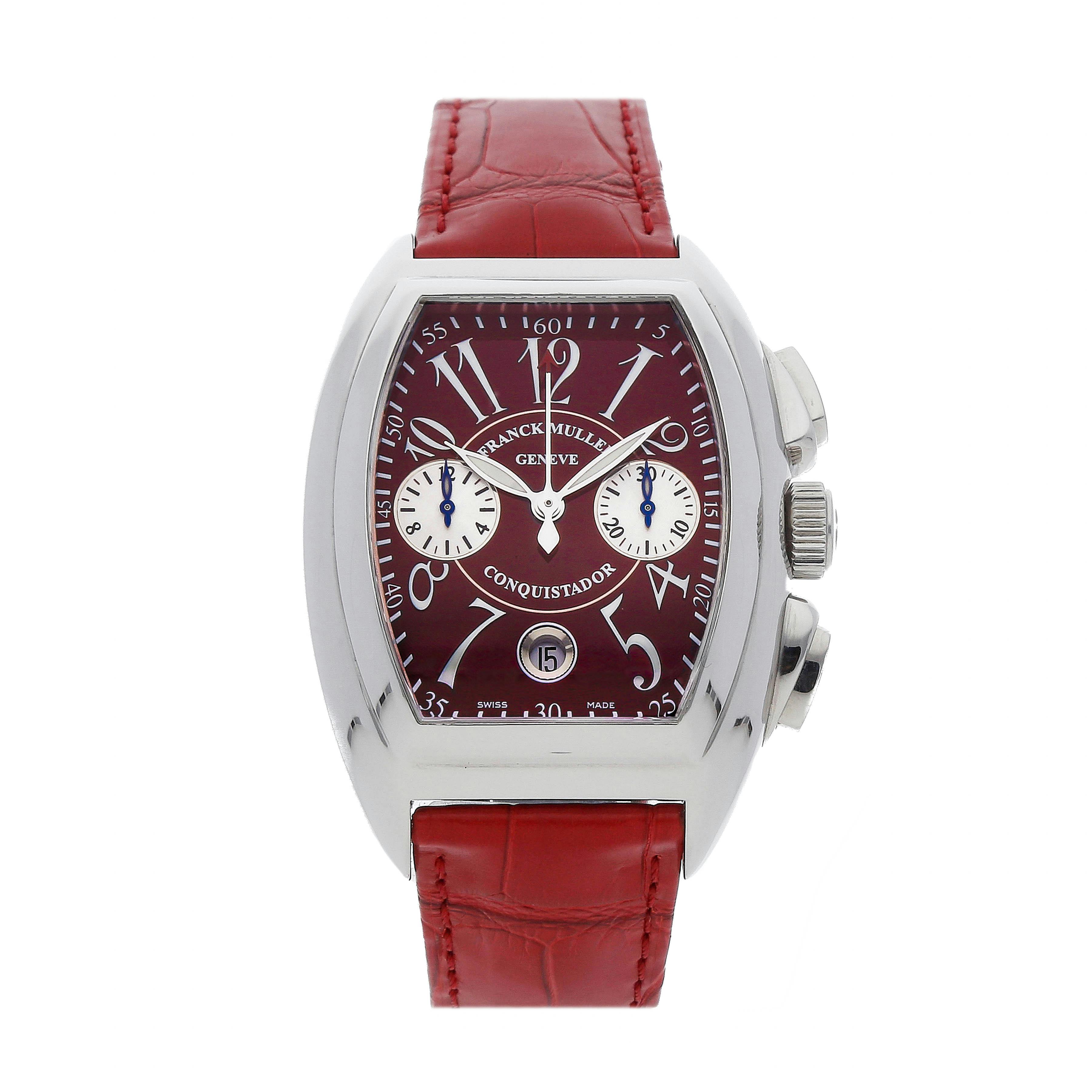 Franck muller red discount watch