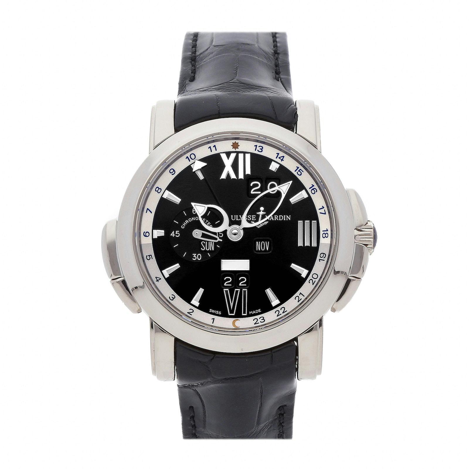 Pre Owned Ulysse Nardin GMT Perpetual 320 60 32 Govberg Jewelers