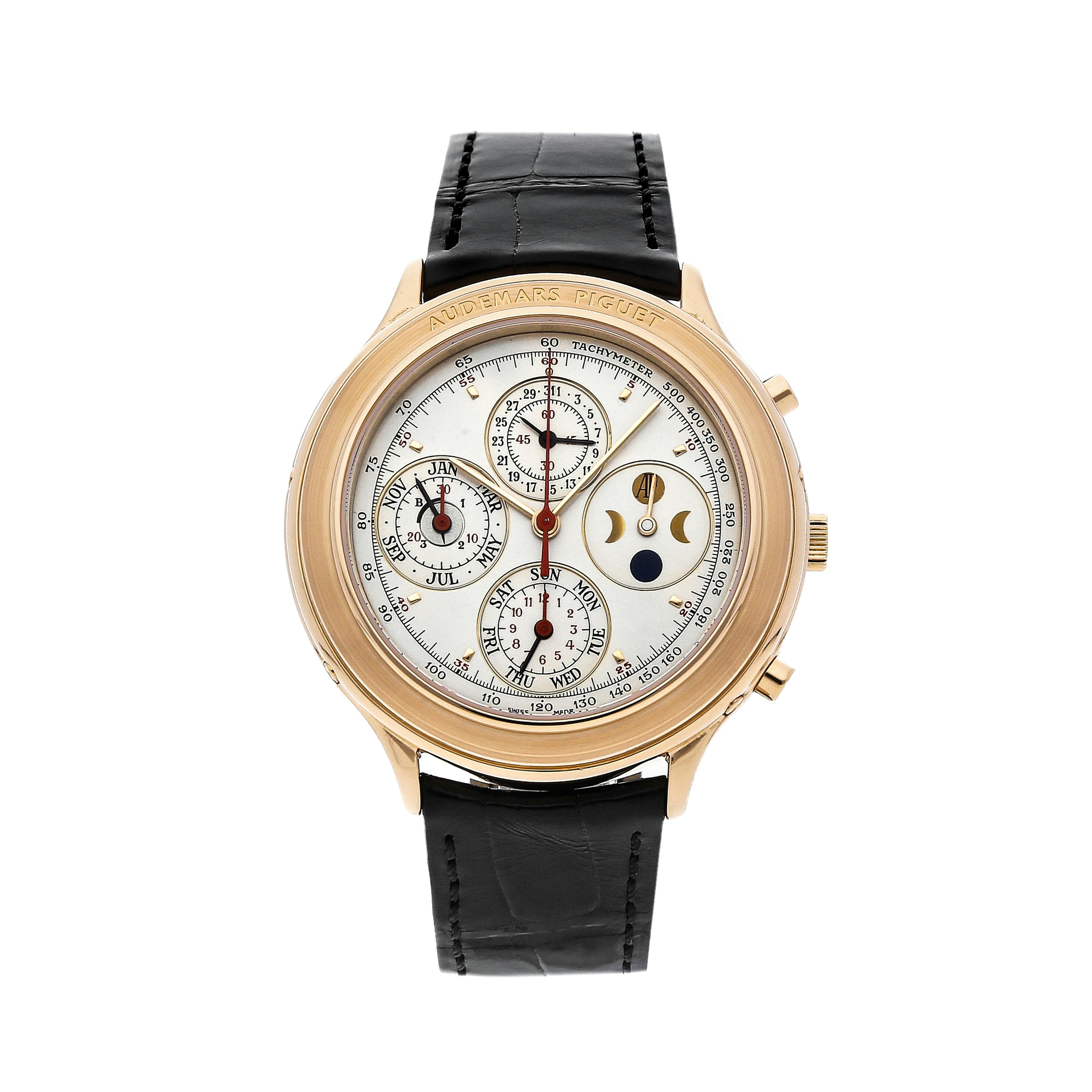 Pre Owned Audemars Piguet Perpetual Calendar Chronograph 25695OR