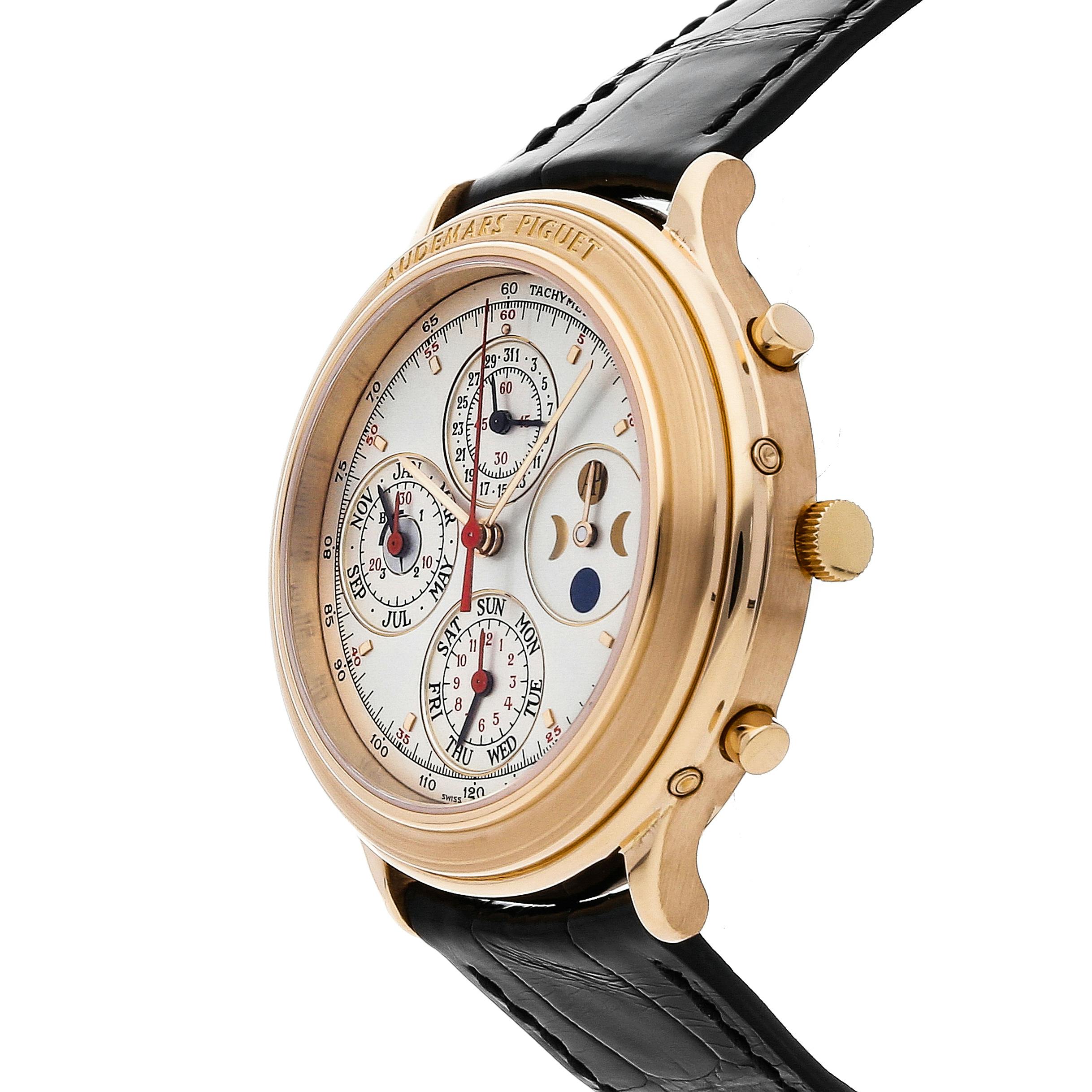 Pre Owned Audemars Piguet Perpetual Calendar Chronograph 25695OR