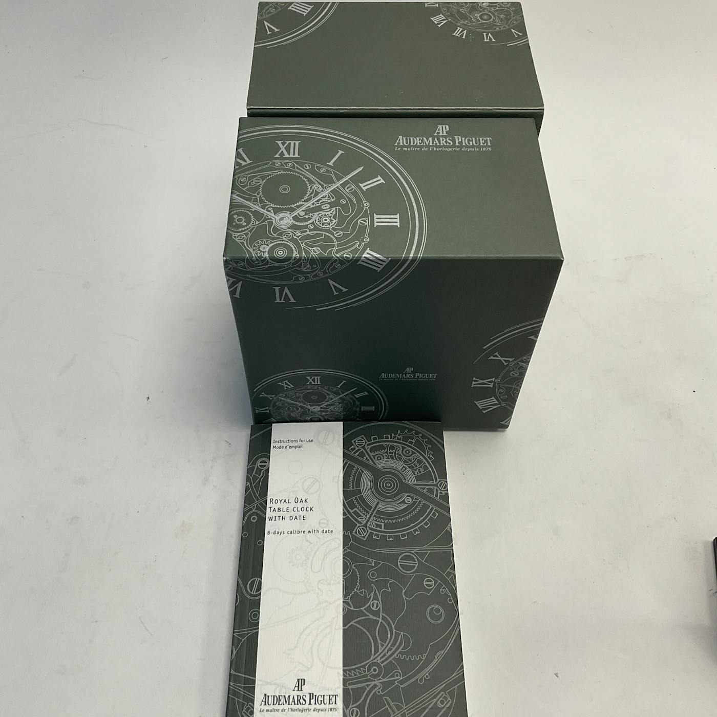 PreOwned Audemars Piguet Royal Oak 8Day Table Clock AP TABLE CLOCK