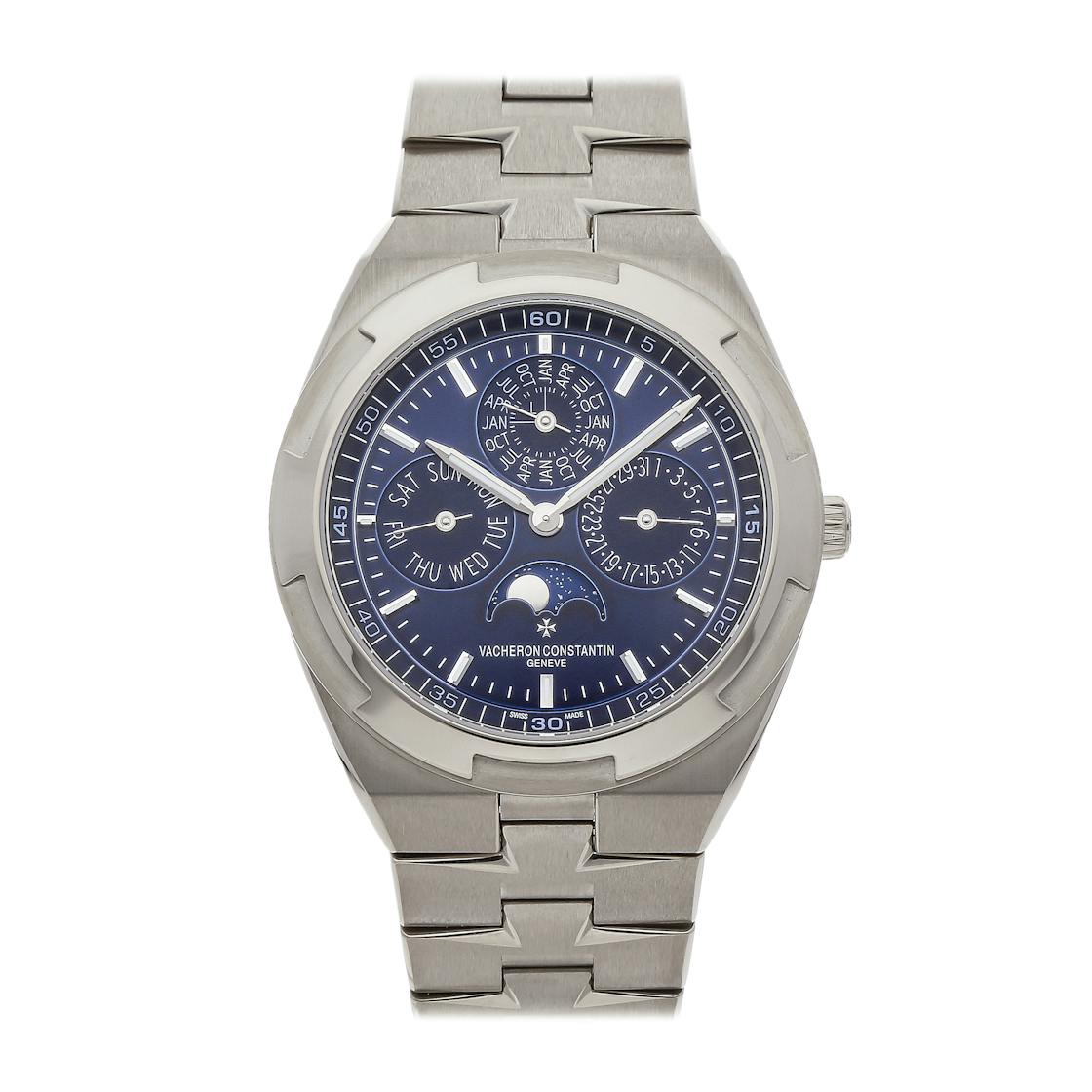 Overseas Certified Pre Owned Watch in Blue - Vacheron Constantin