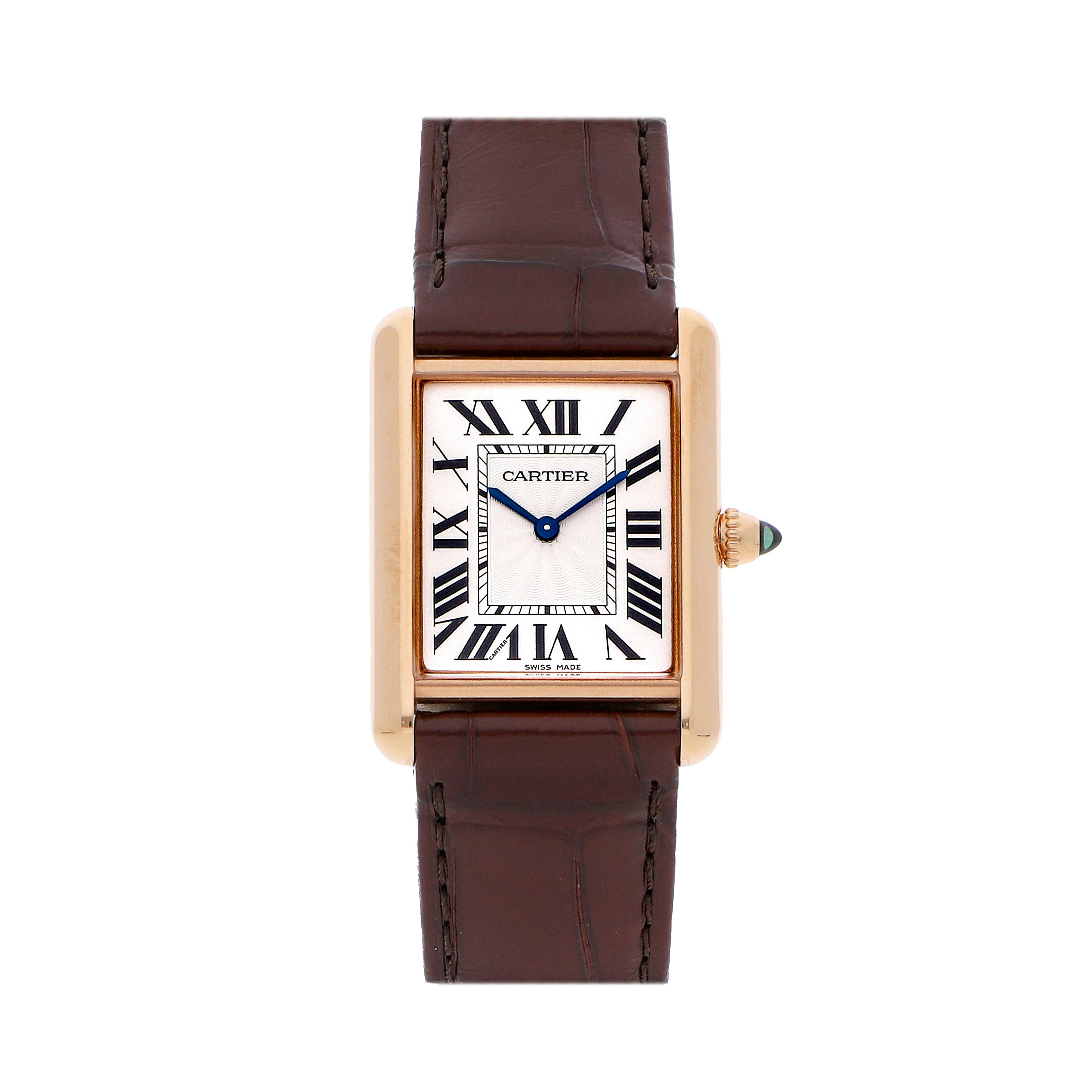 Pre Owned Cartier Tank Louis Cartier WGTA0011 WatchBox