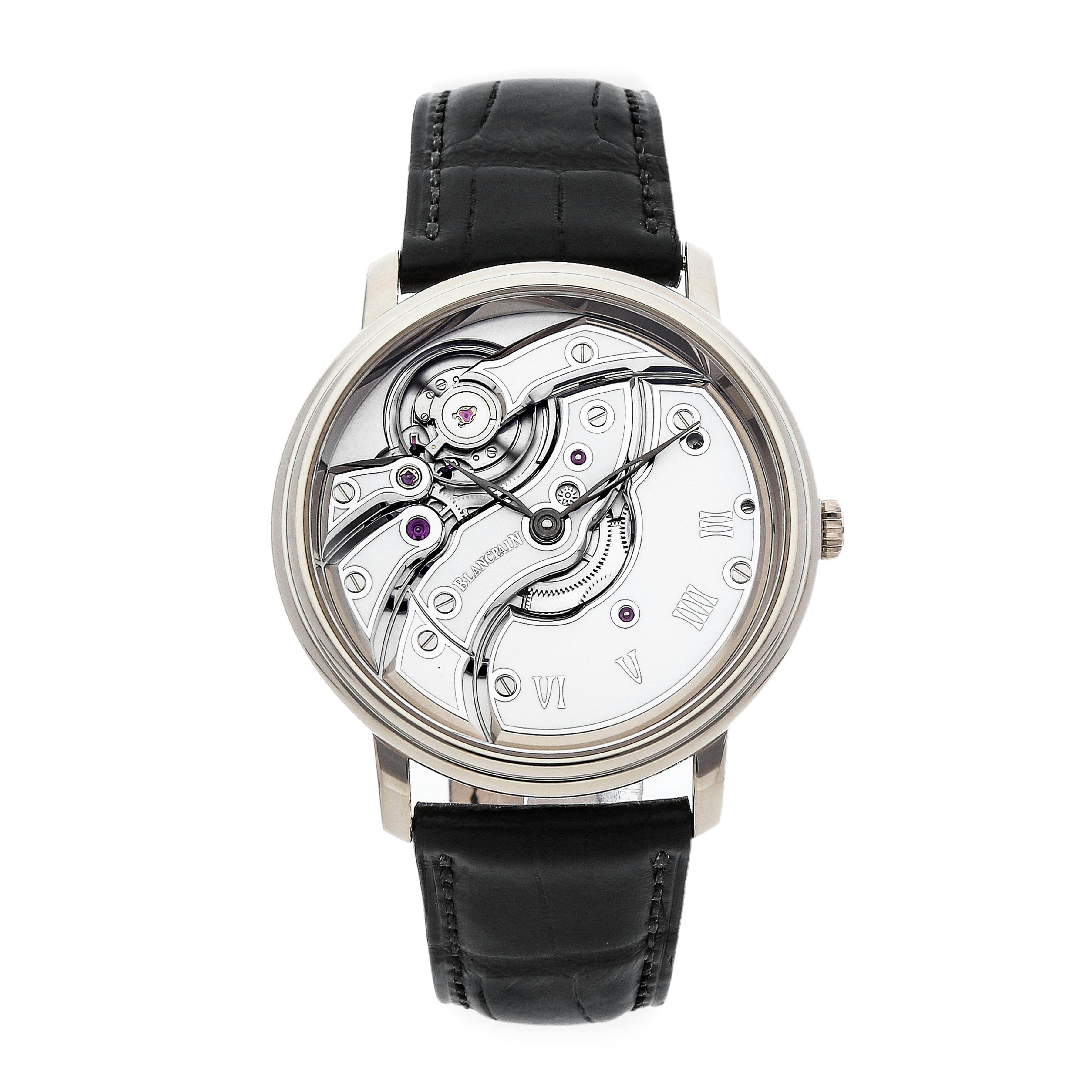 Pre Owned Blancpain Villeret Inverse 6616 1527 55B Govberg Jewelers