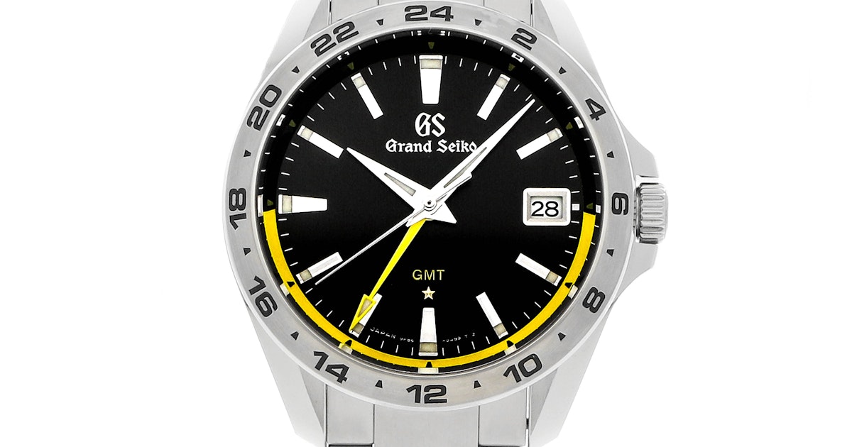 Pre-Owned Grand Seiko 9F Quartz GMT 25th Anniversary Limited Edition SBGN001  | WatchBox