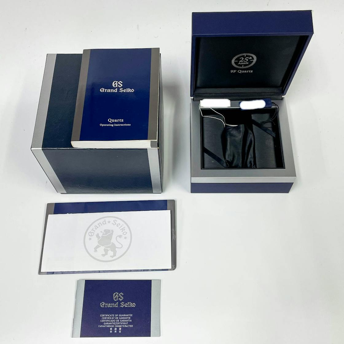 Pre-Owned Grand Seiko 9F Quartz GMT 25th Anniversary Limited Edition SBGN001  | Govberg Jewelers