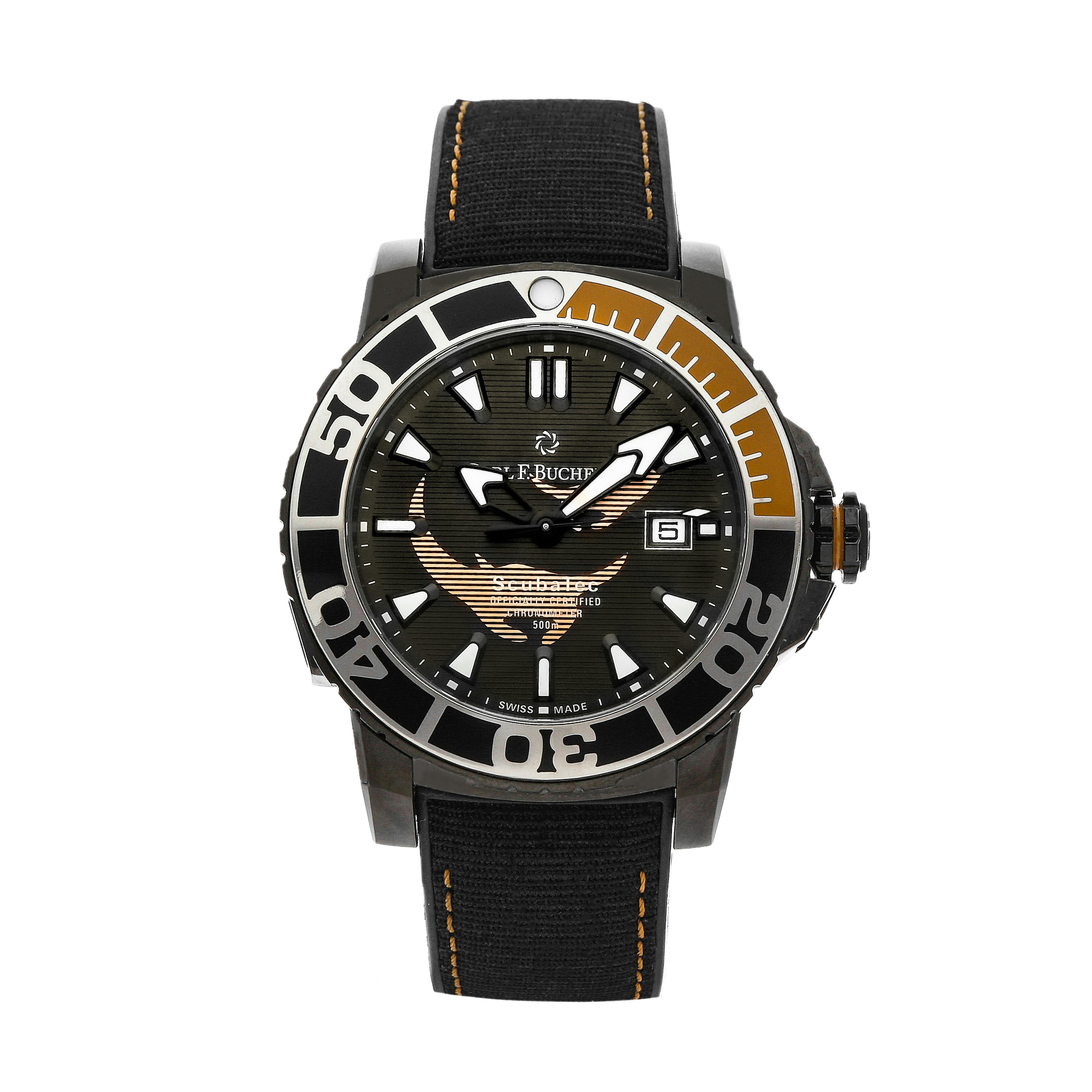 Pre Owned Carl F. Bucherer Patravi Scubatec Black Manta Special