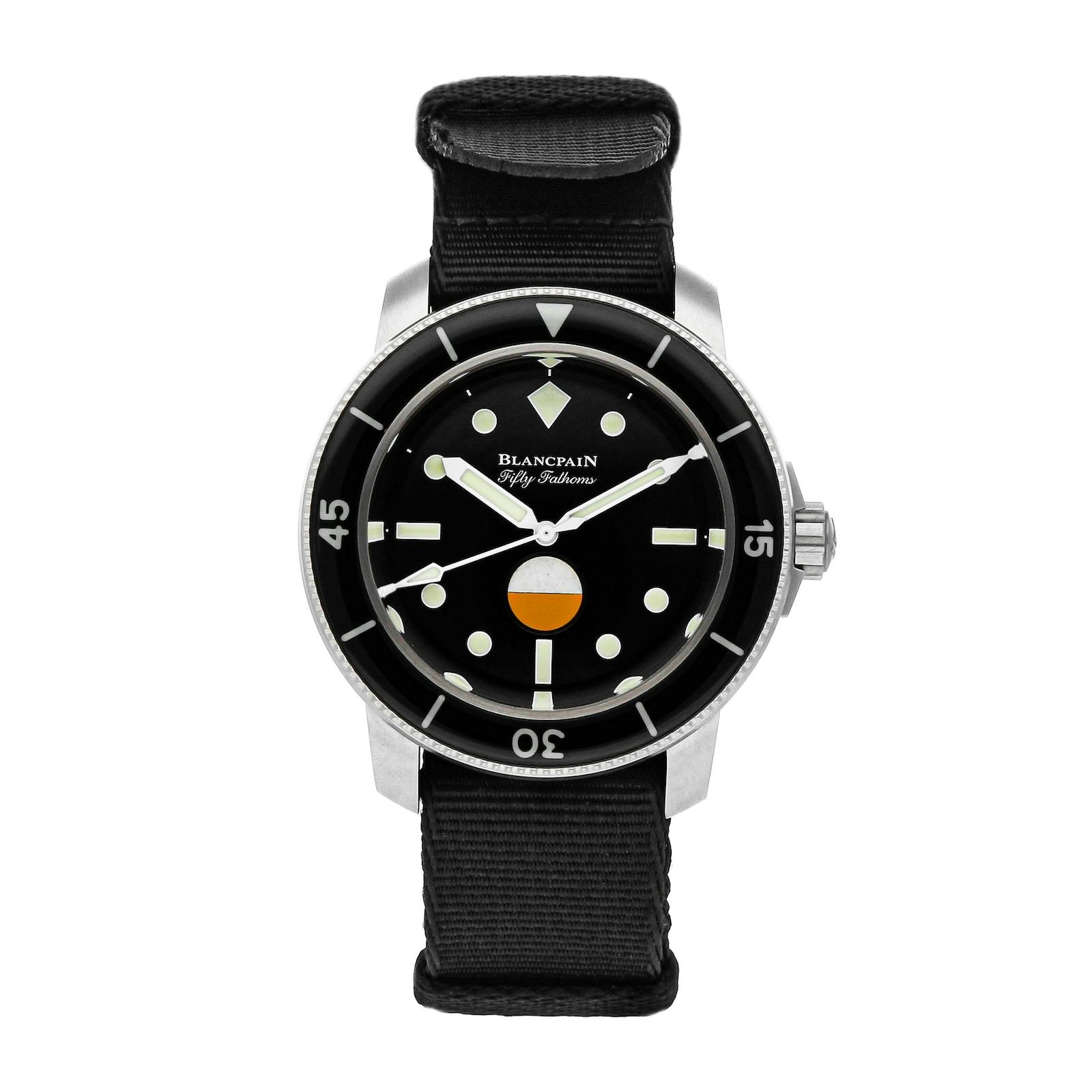 Pre Owned Blancpain Fifty Fathoms MIL SPEC Hodinkee Limited