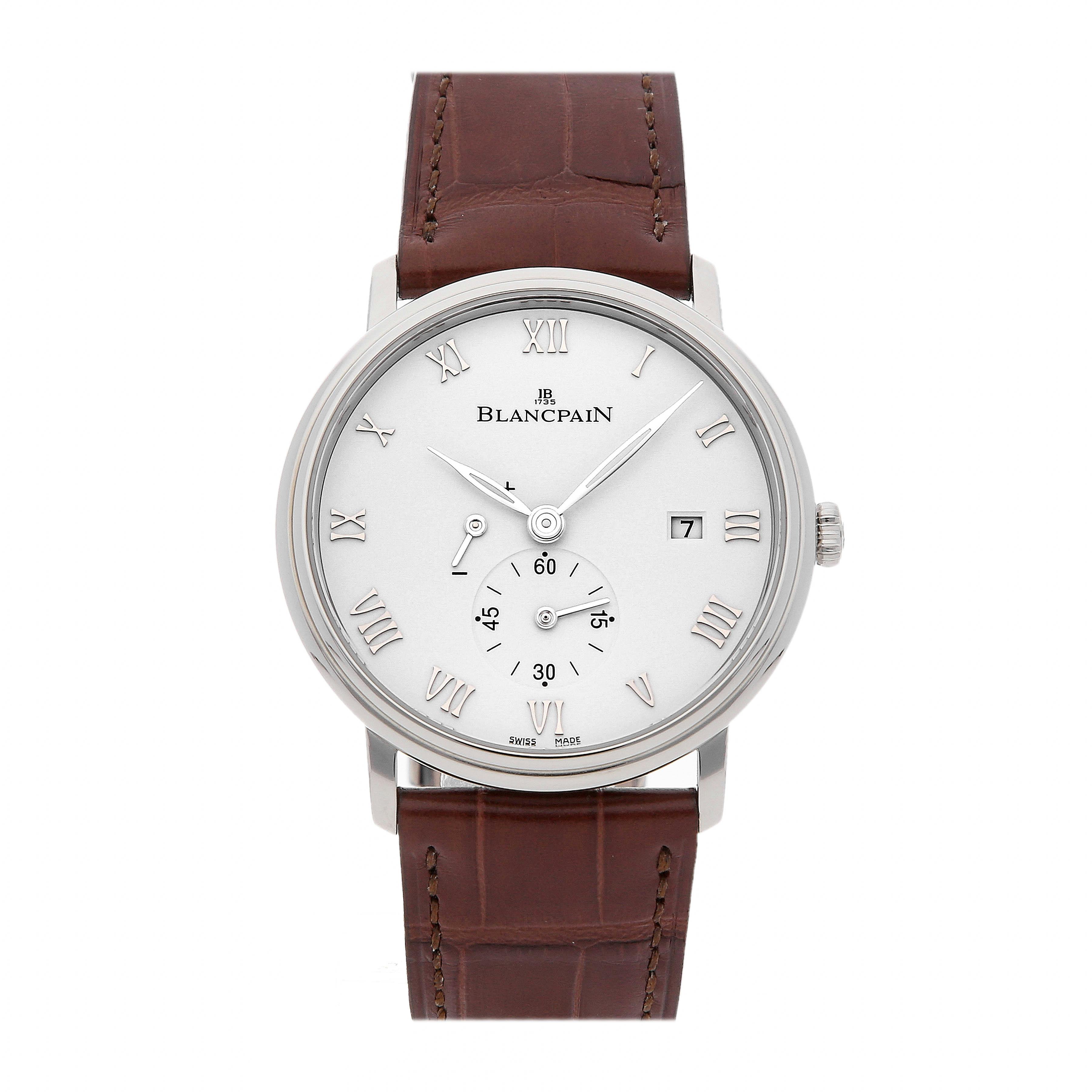 Pre Owned Blancpain Villeret Power Reserve 6606 1127 55B Govberg