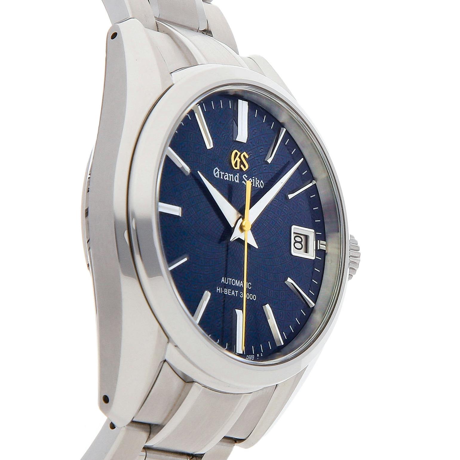 Pre-Owned Grand Seiko Heritage Collection Hi-Beat 36000 20th Anniversary of  Caliber 9S SBGH267 | WatchBox
