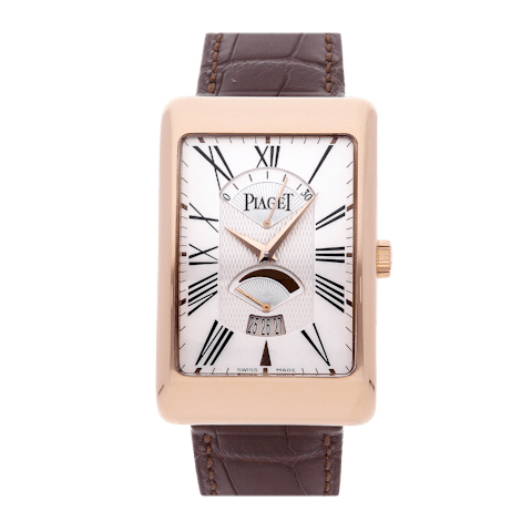 Vertical Pre-Owned Piaget Black Tie Rectangle a L'Ancienne XL G0A28061