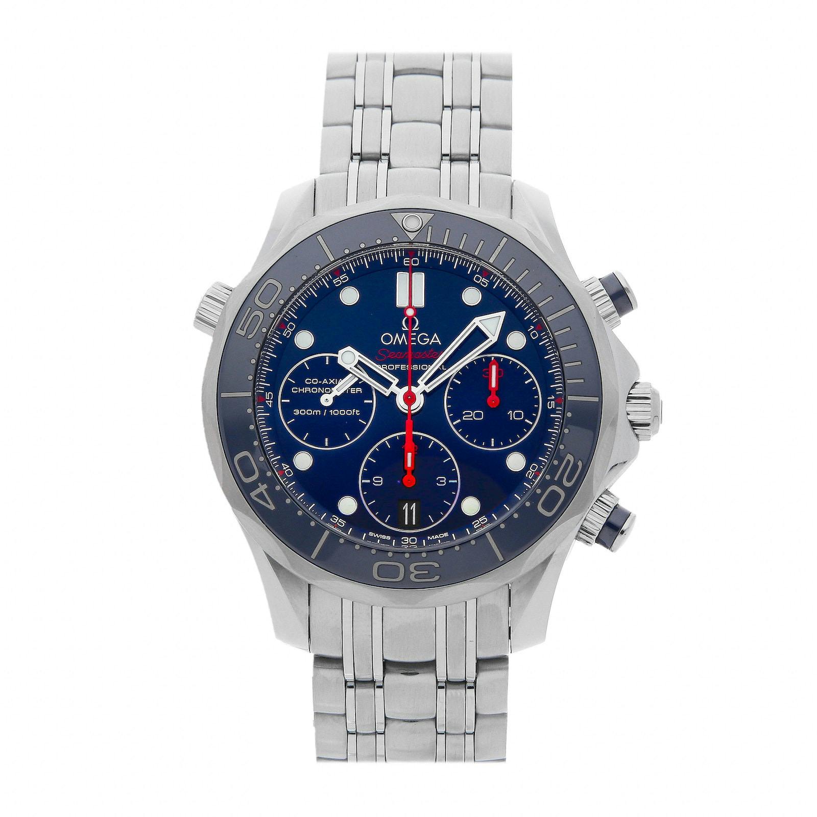 Pre Owned Omega Seamaster Diver 300M Chronograph 212.30.42.50